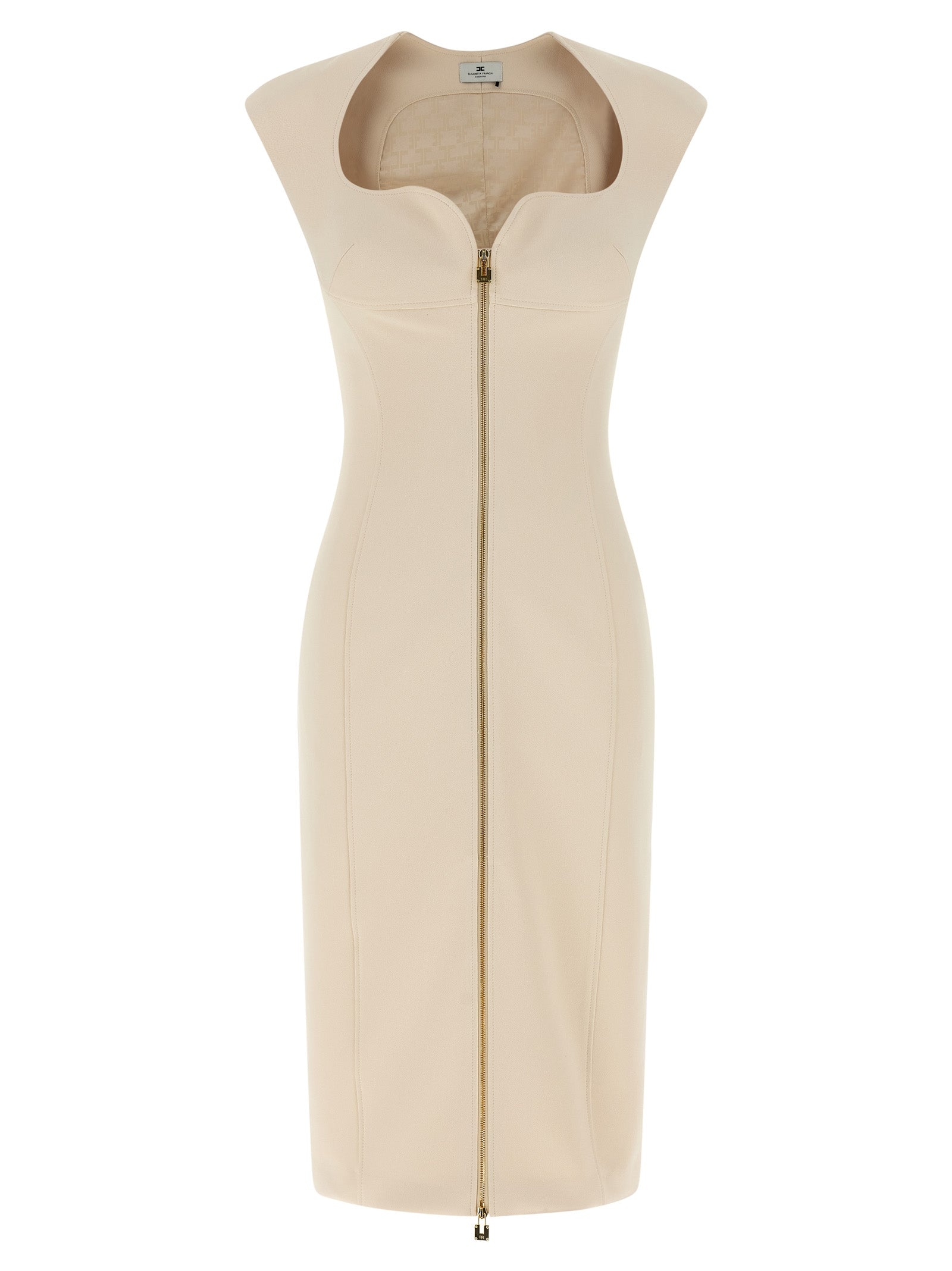 Elisabetta Franchi Heart-Shaped Neckline Dress