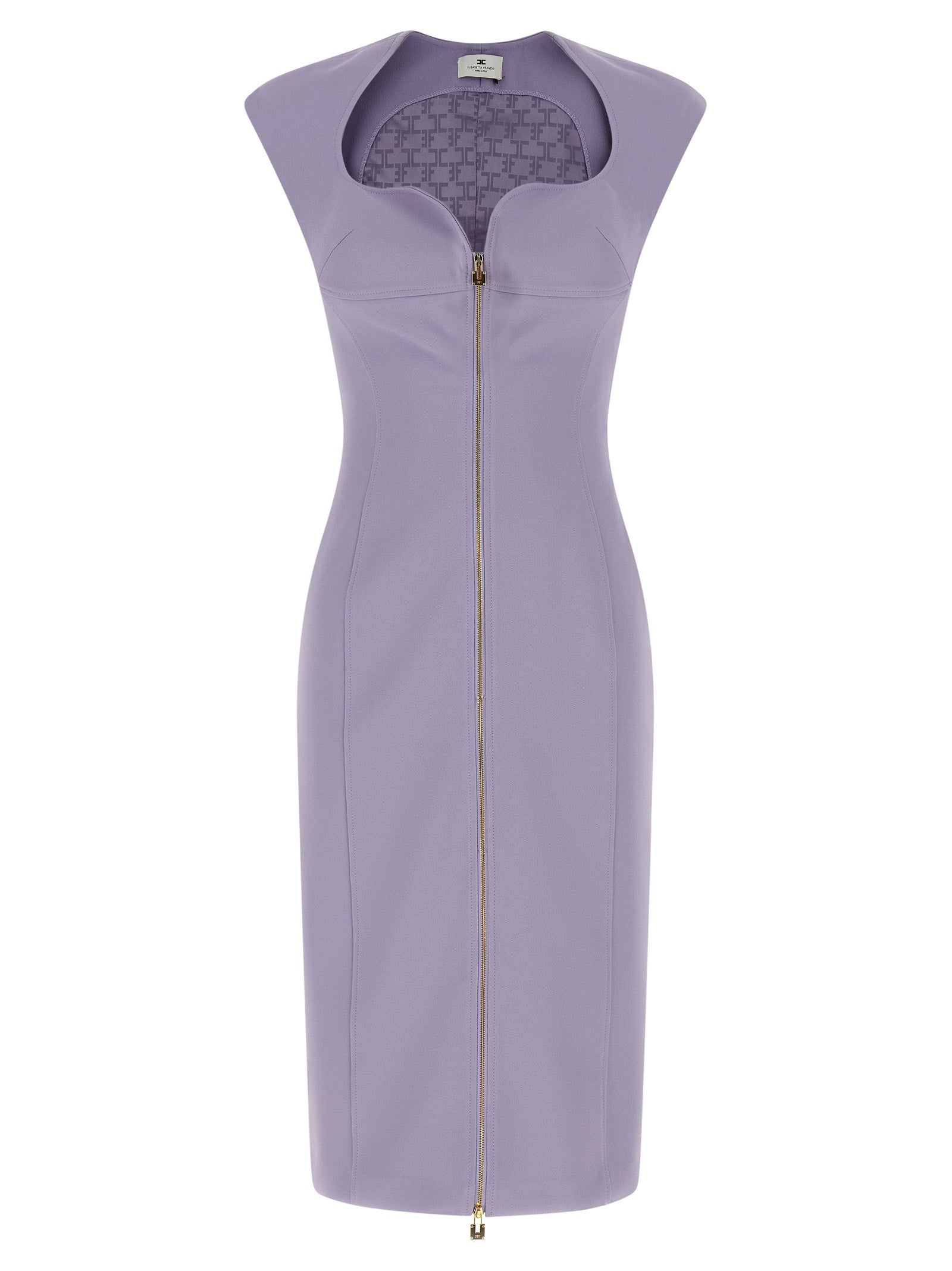Elisabetta Franchi Heart-Shaped Neckline Dress