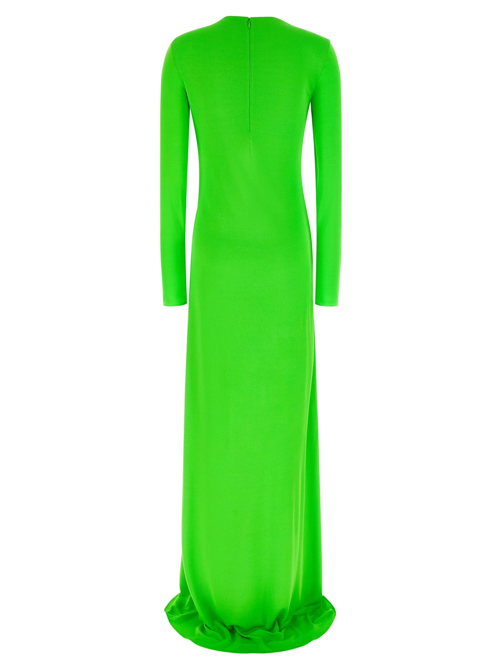 Tom Ford 'Long Sleeve Slash Front Evening' Dress