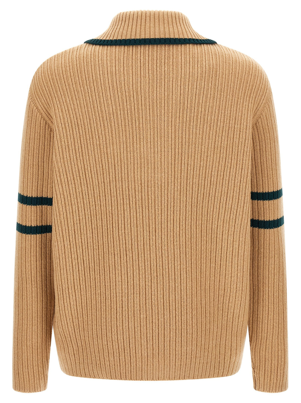 Lacoste Beige 'Archive Edition' Sweater