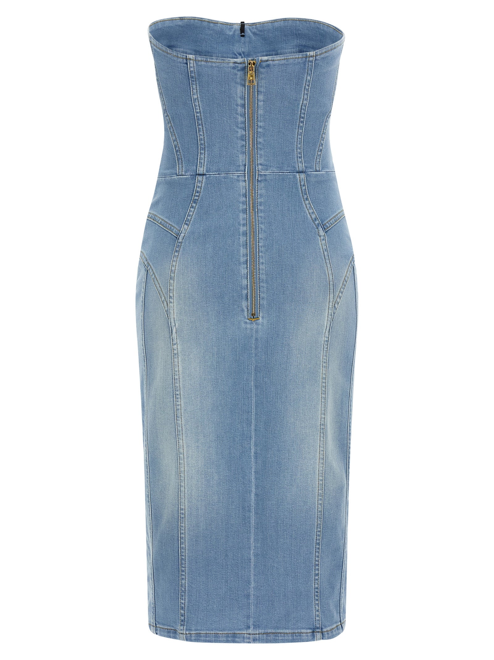 Elisabetta Franchi Denim Dress