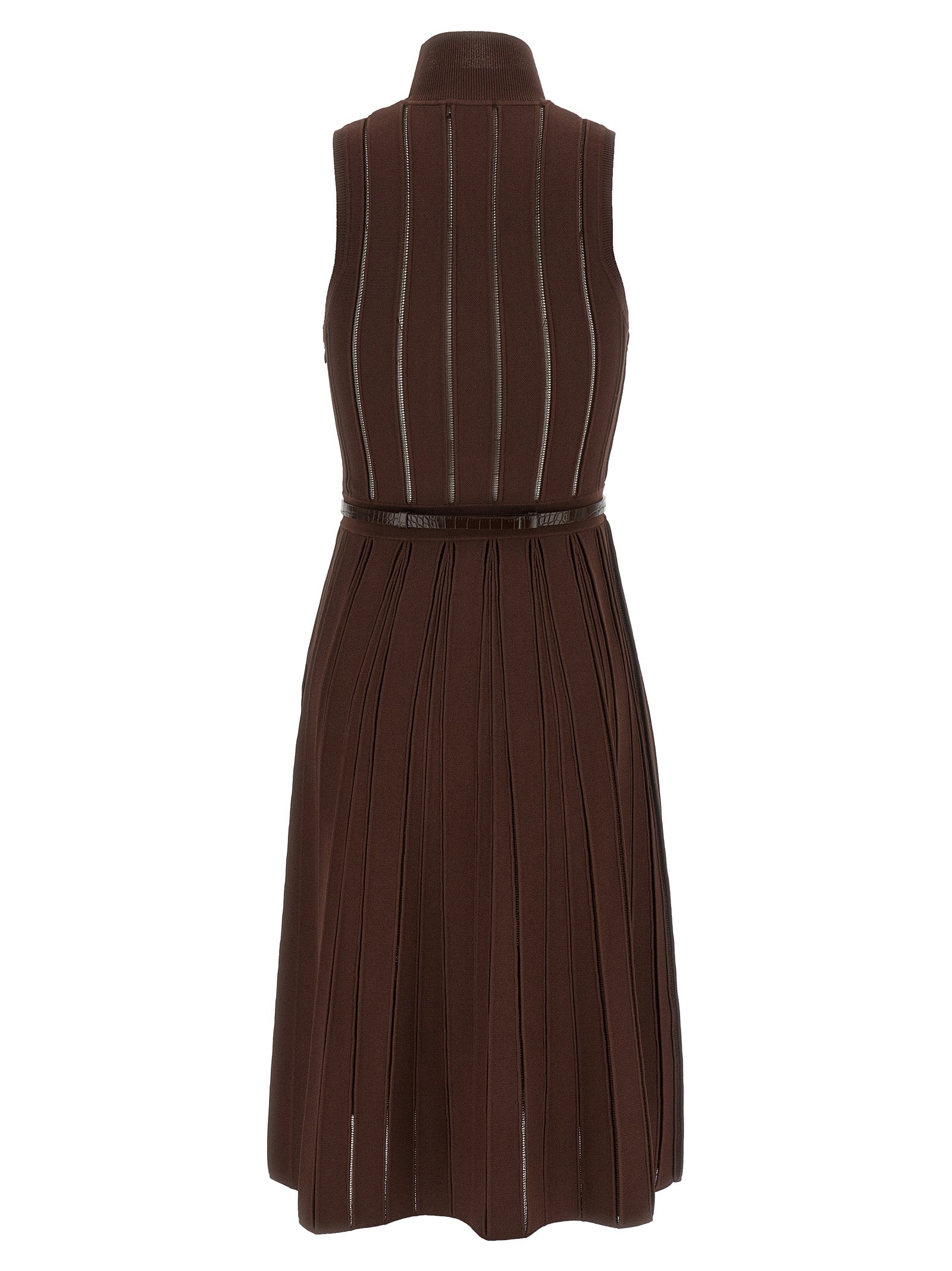 Elisabetta Franchi Weft Dress À Jour