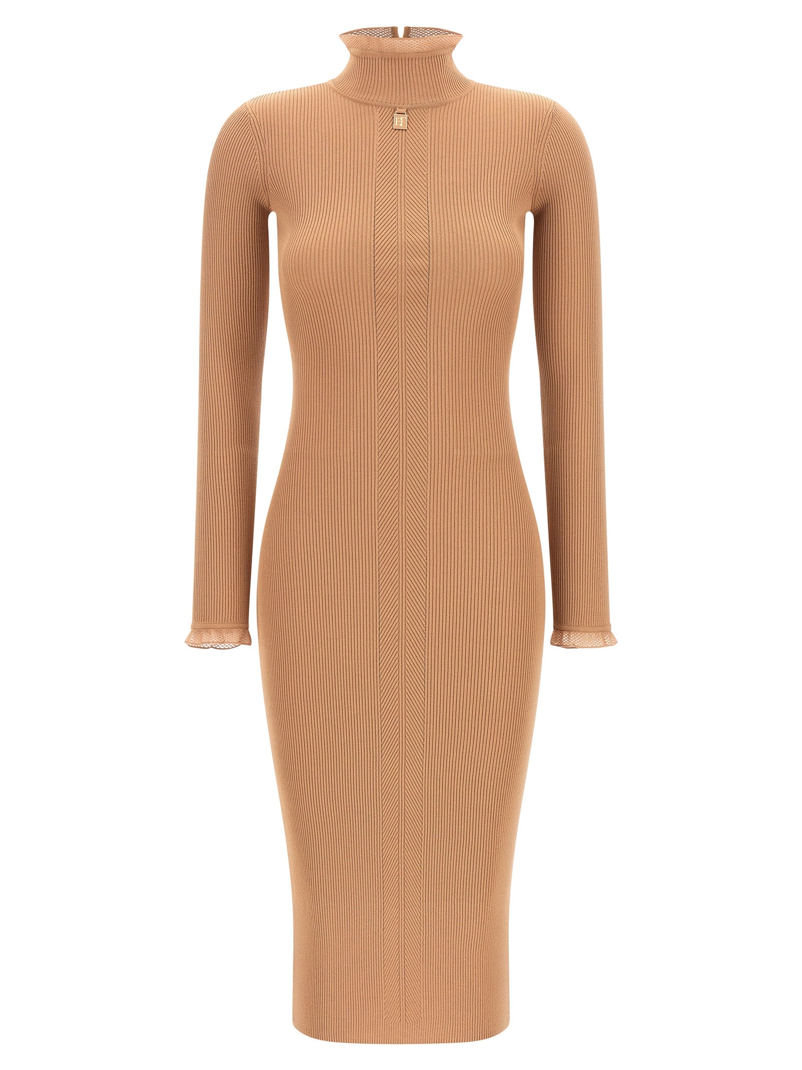 Elisabetta Franchi Ribbed Knit Dress