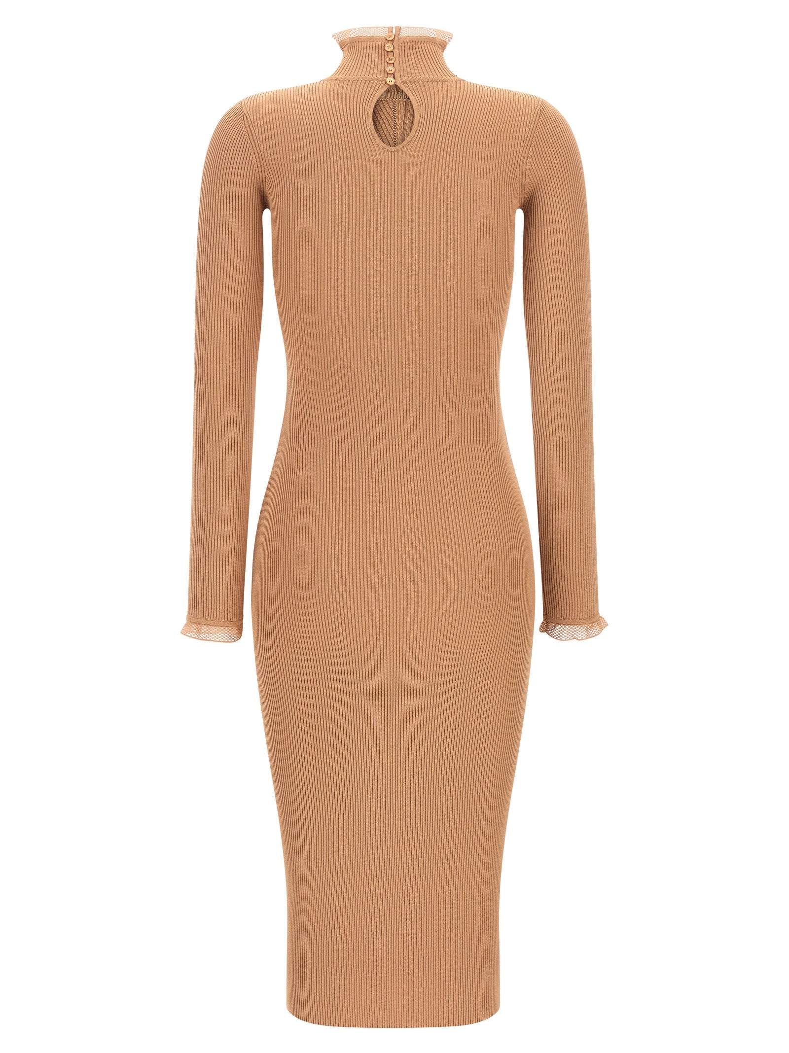 Elisabetta Franchi Ribbed Knit Dress