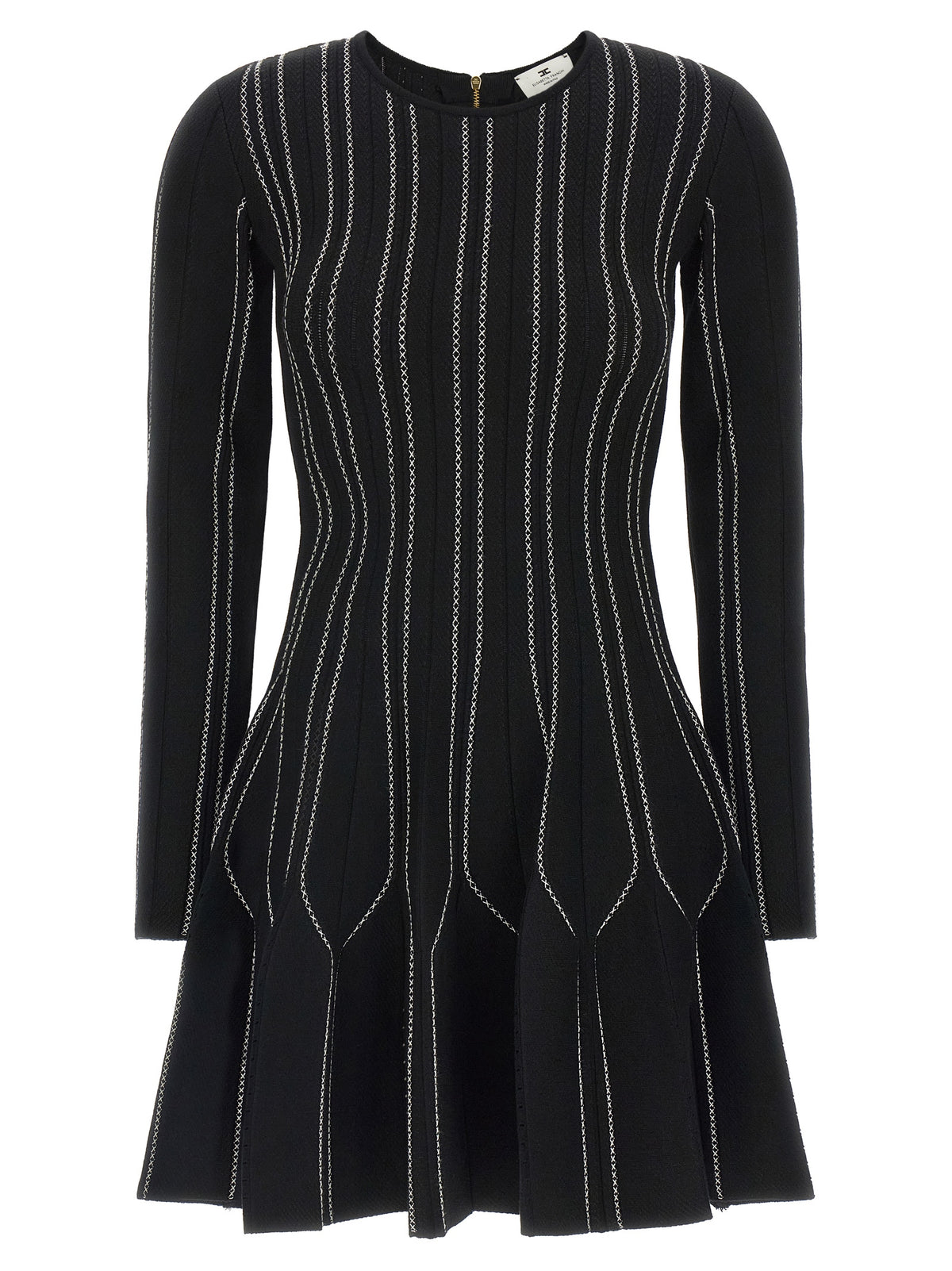 Elisabetta Franchi Origami Knit Dress
