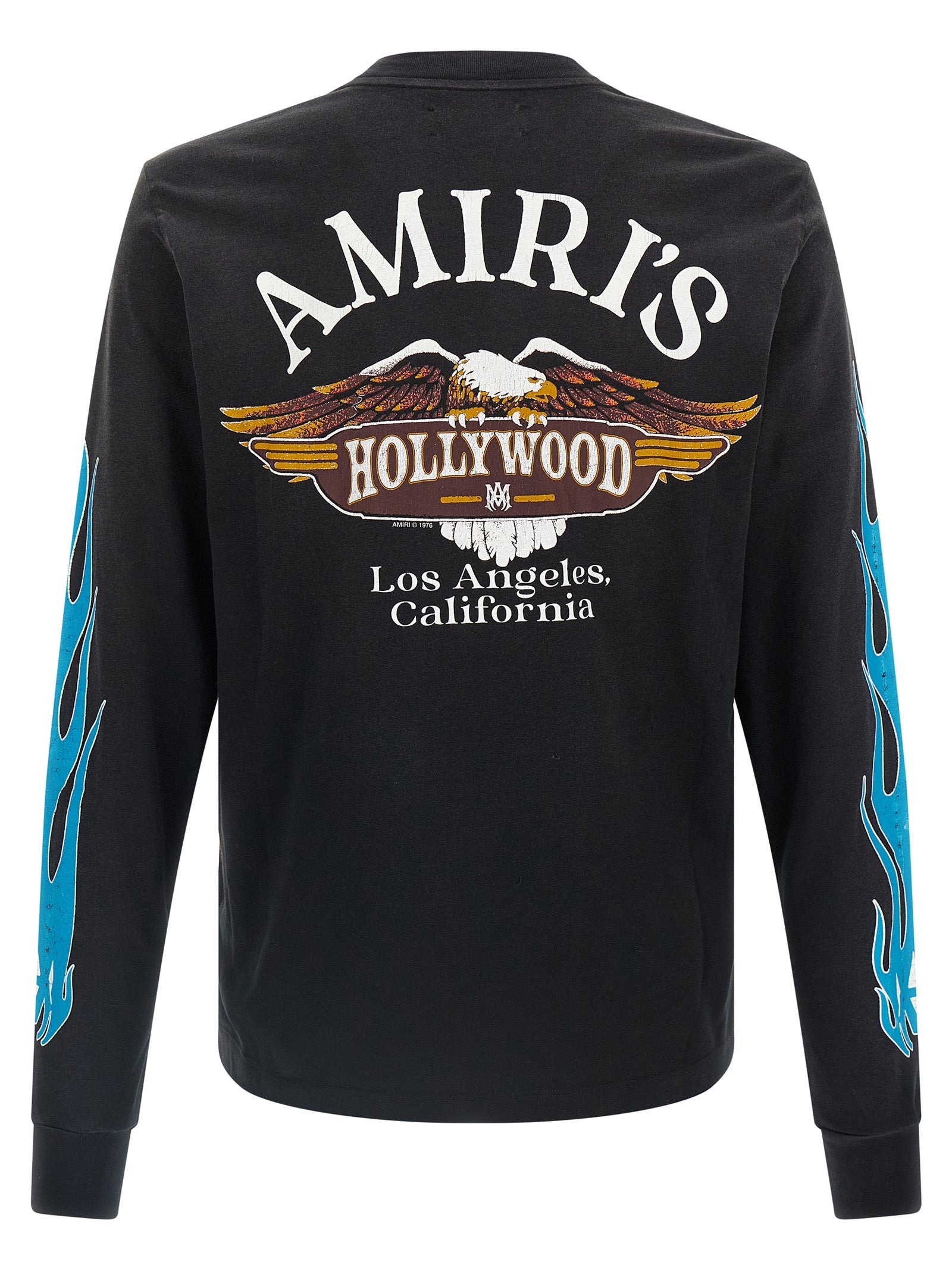 Amiri 'Amiri Eagle Flames' T-Shirt