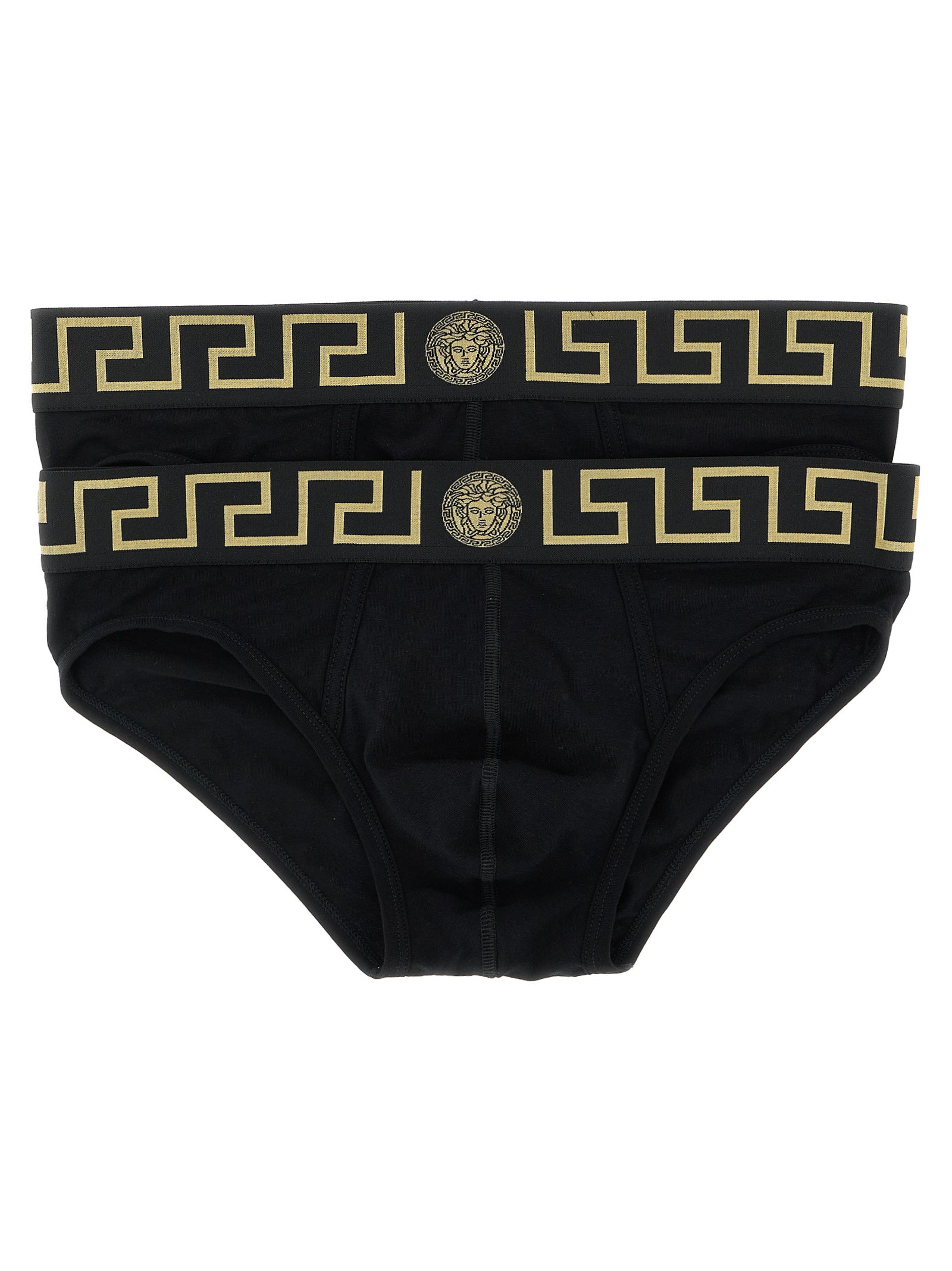 Versace 'Greca' 2-Pack Briefs Set
