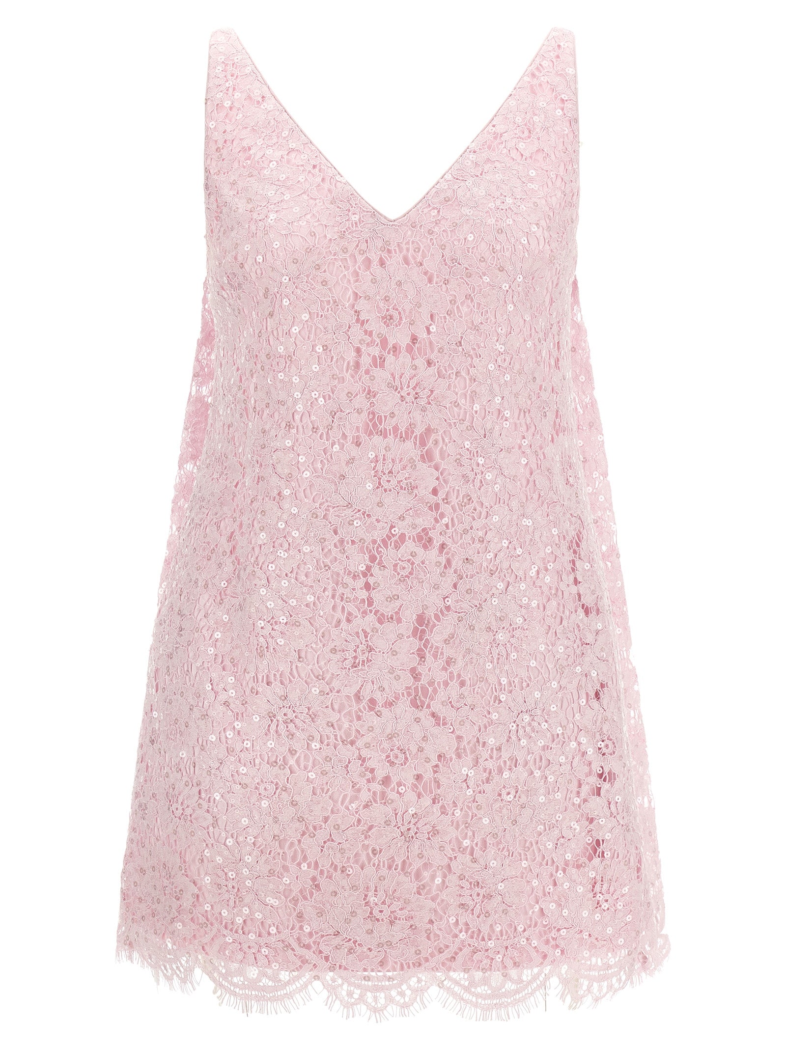 Self Portrait Sequin Lace Dress