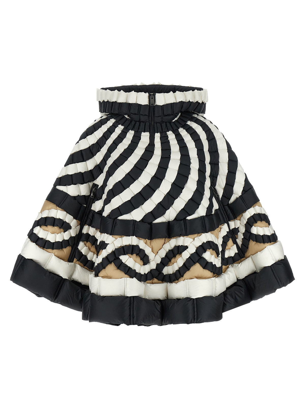 Raxxy 3D Color-Block Cape
