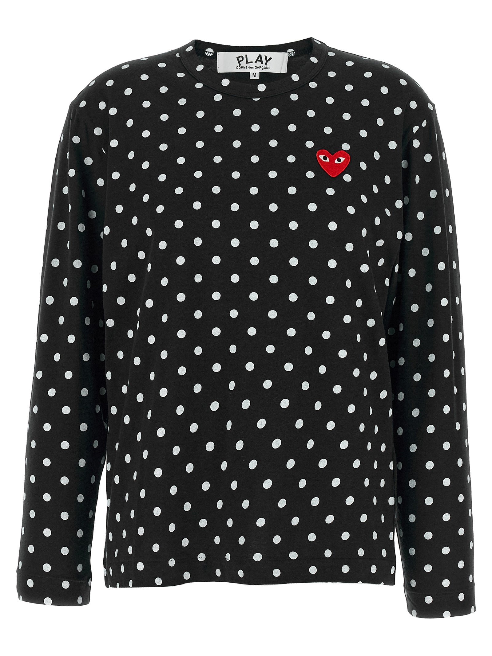 Comme Des Garçons Play 'Red Emblem' T-Shirt