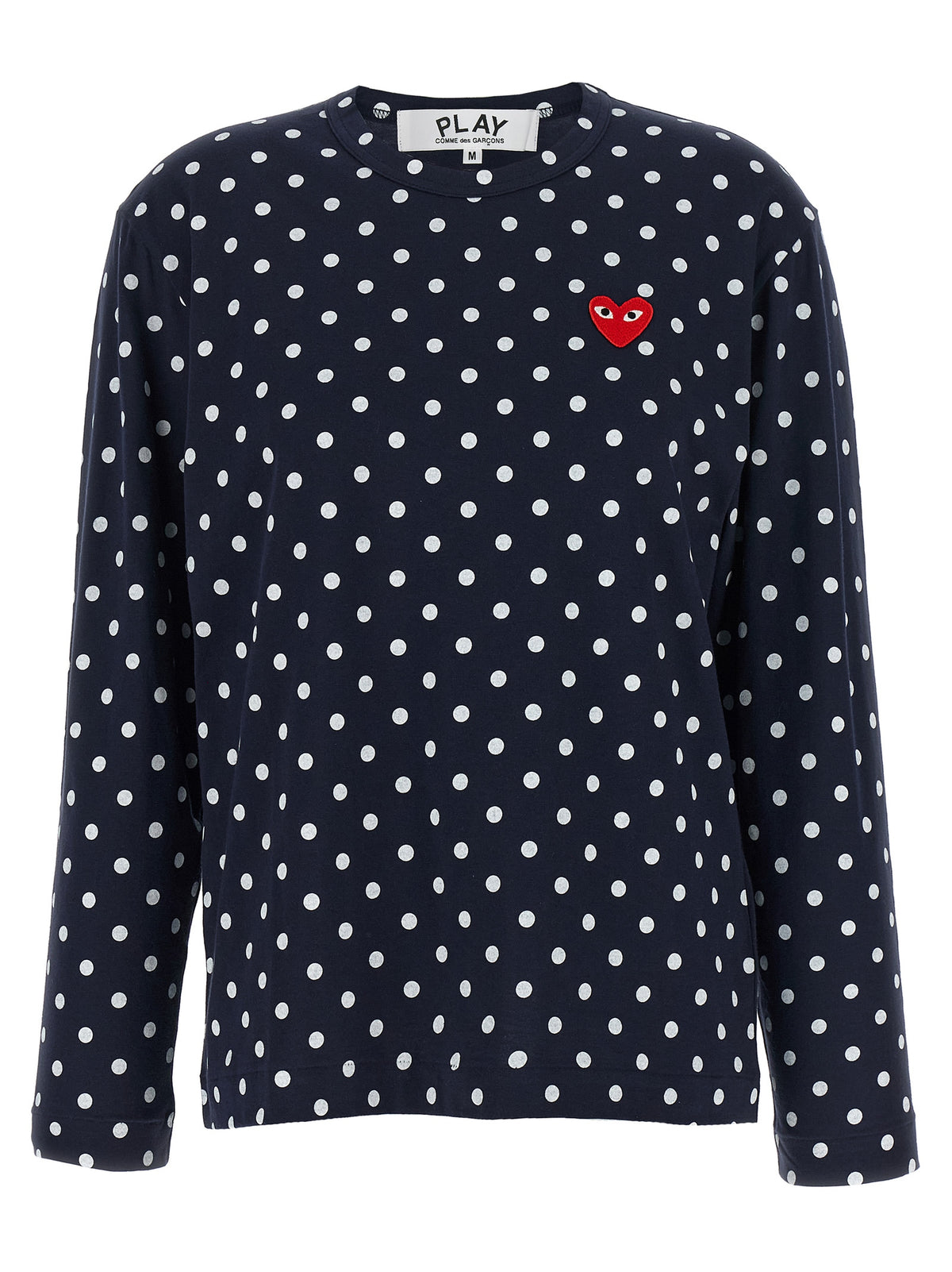 Comme Des Garçons Play 'Red Emblem' T-Shirt