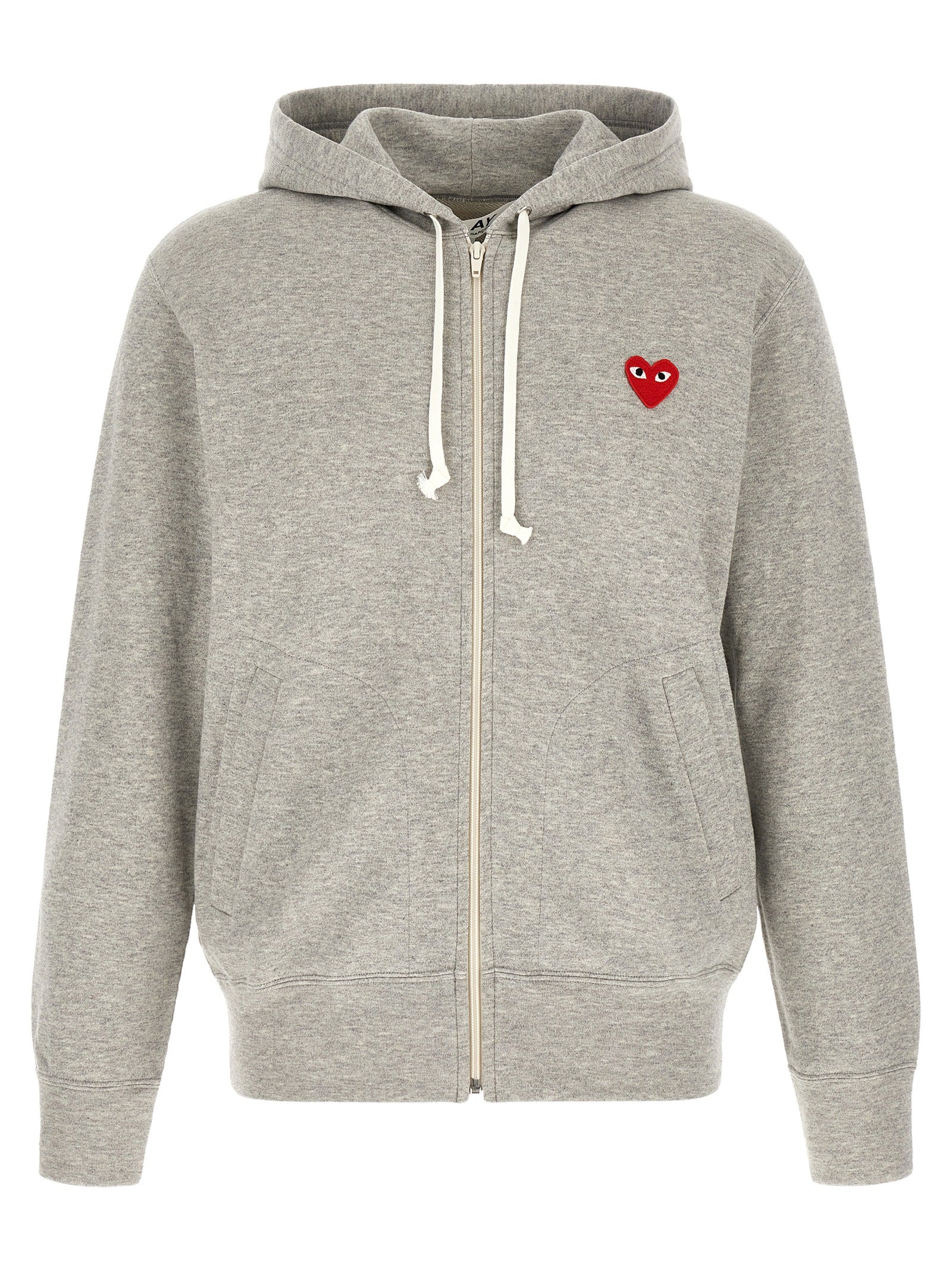 Comme Des Garçons Play Hoodie With Heart Patch