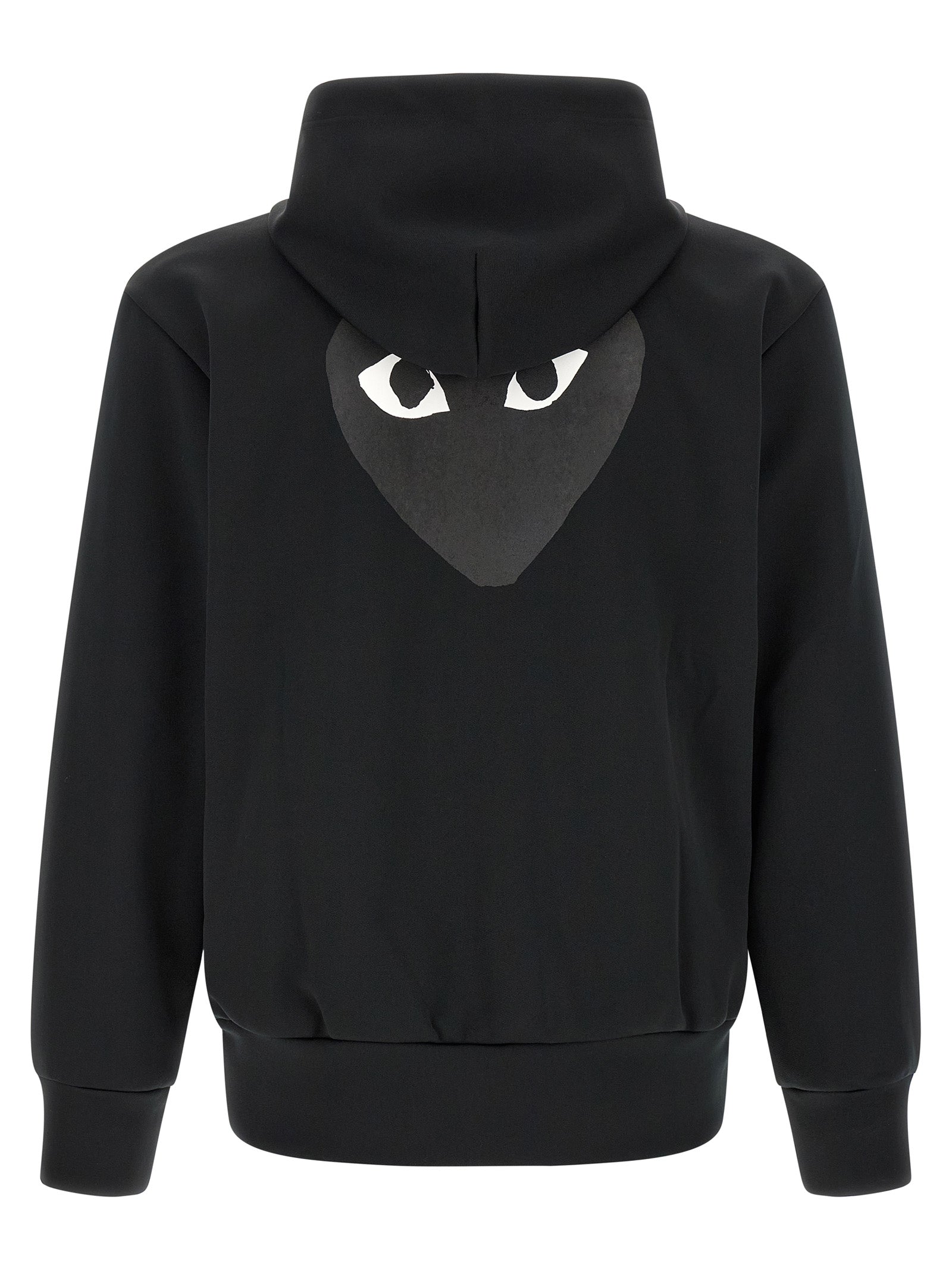 Comme Des Garçons Play Heart Patch Hoodie