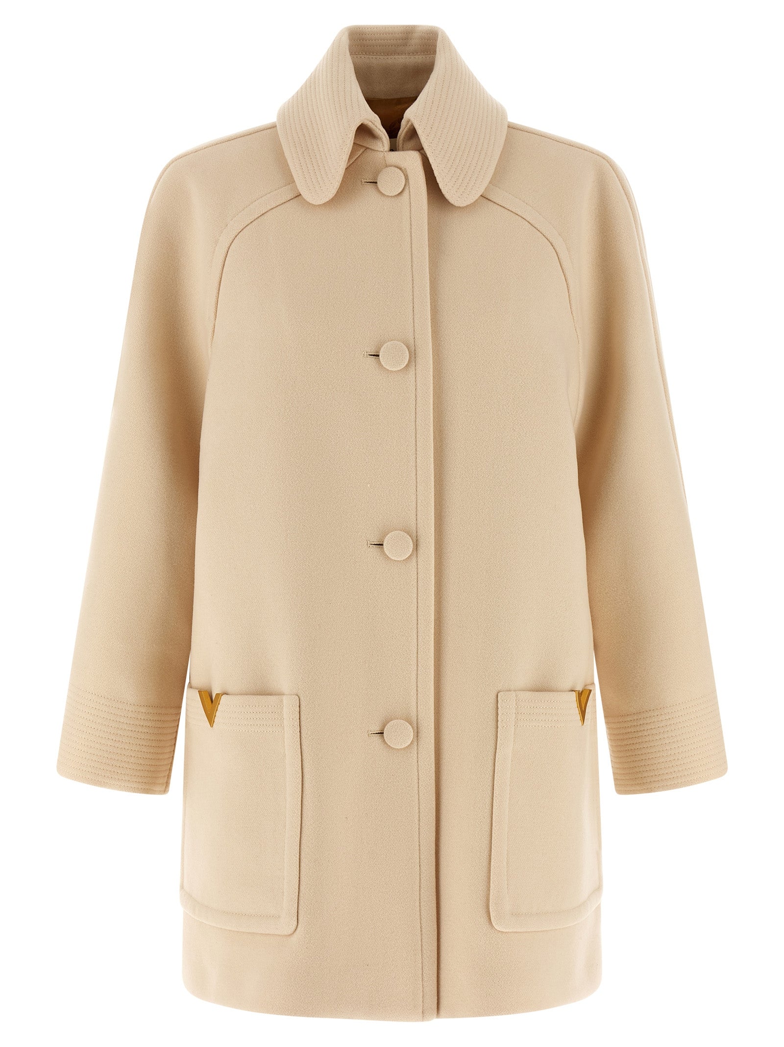 Valentino Garavani Valentino Garavani Wool Drap Coat