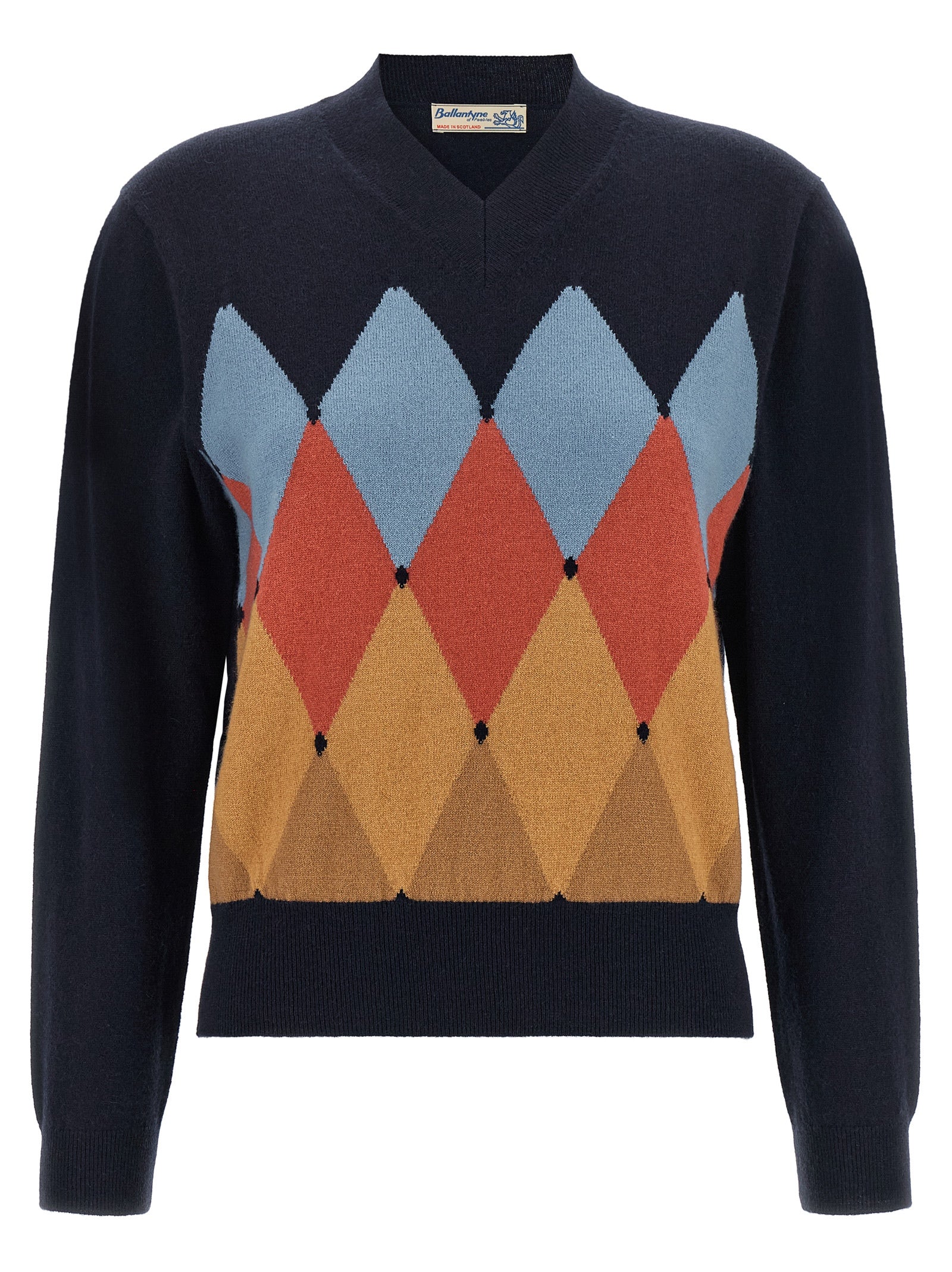 Ballantyne 'Argyle' V-Knit