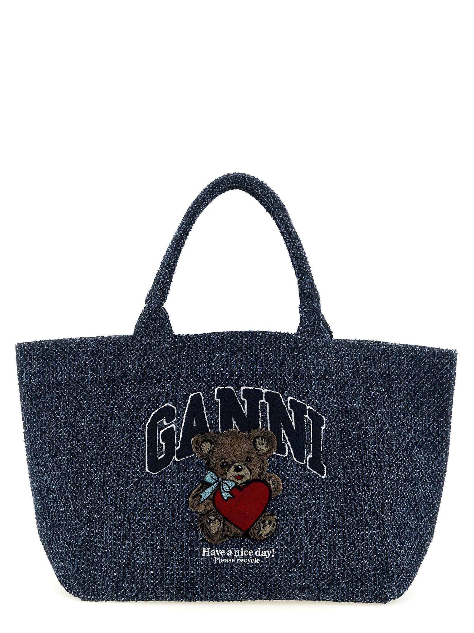 Ganni Medium 'Bear' Shopping Bag