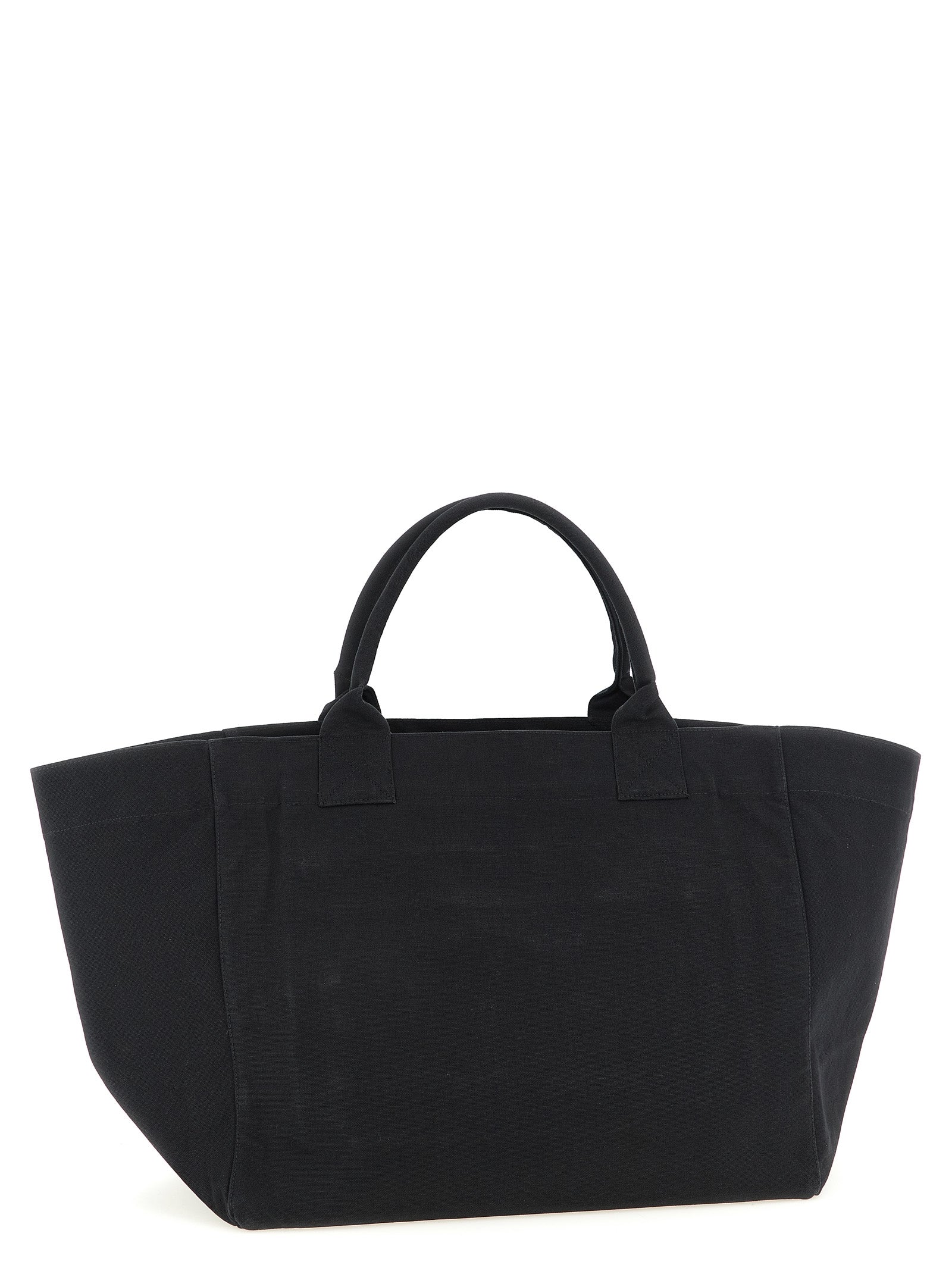 Ganni 'Black Xxl Cherry Tote' Shopping Bag
