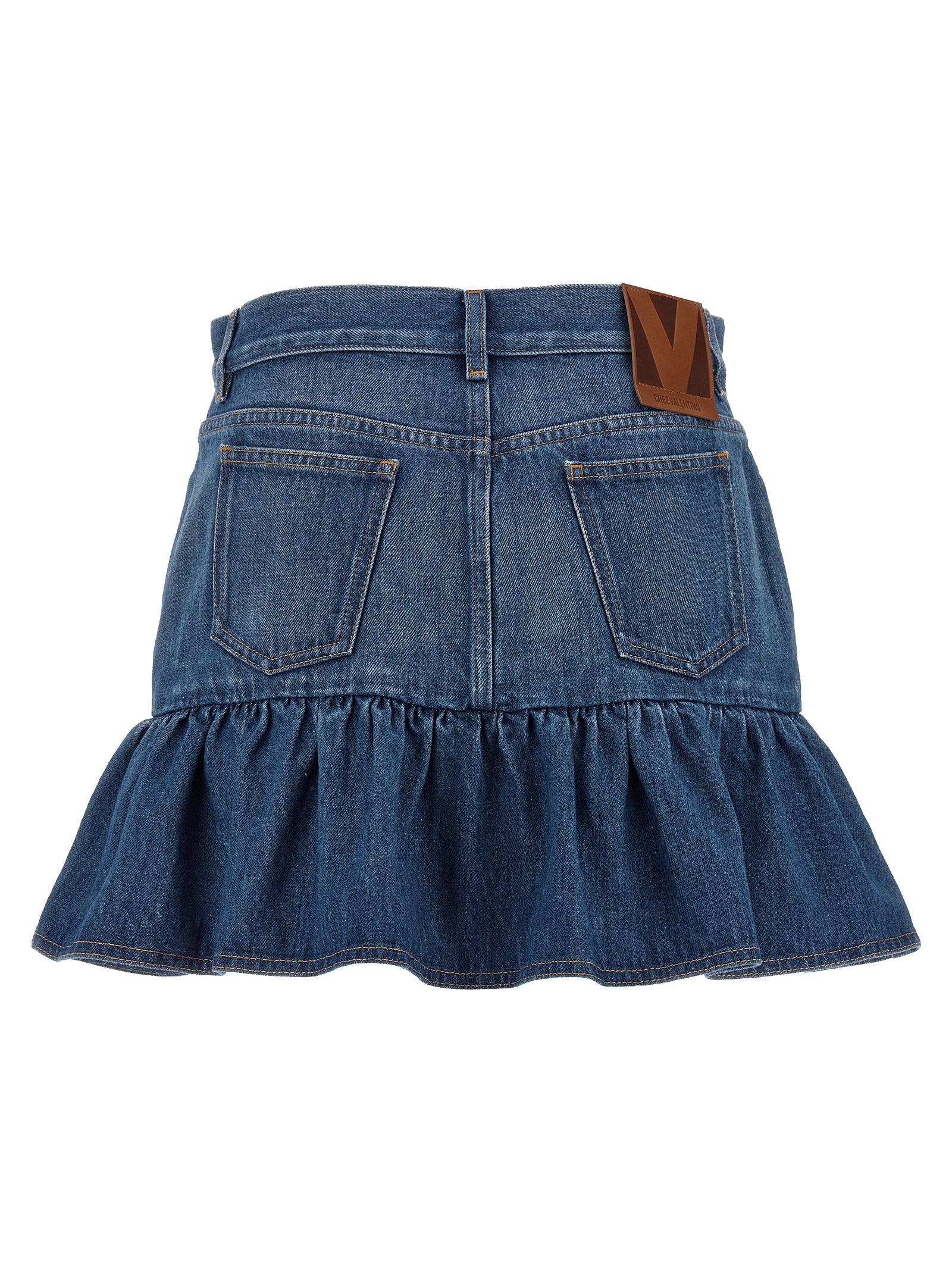 Valentino Garavani Denim Skirt