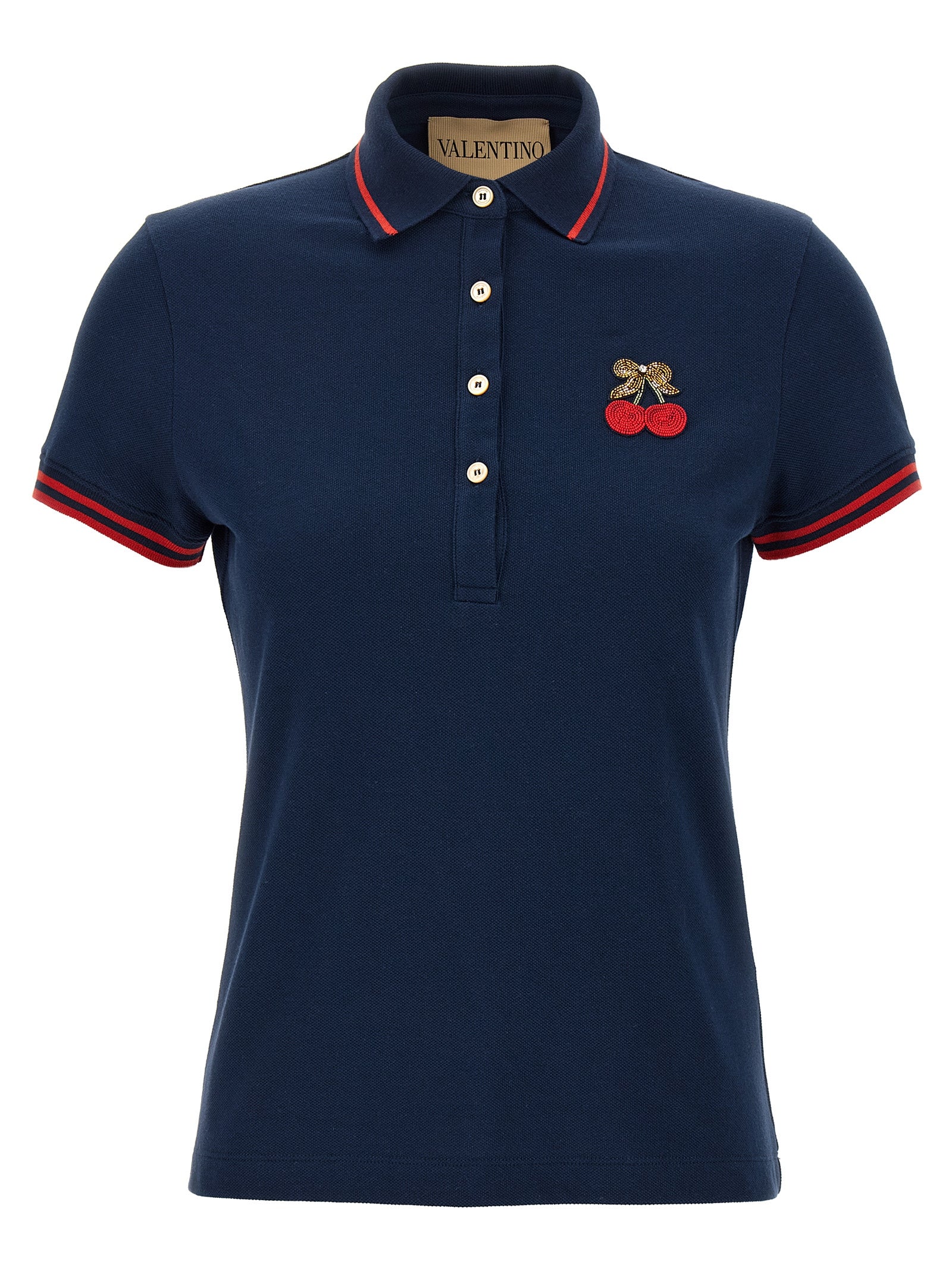 Valentino Garavani Valentino Garavani 'Cherryfic' Polo Shirt