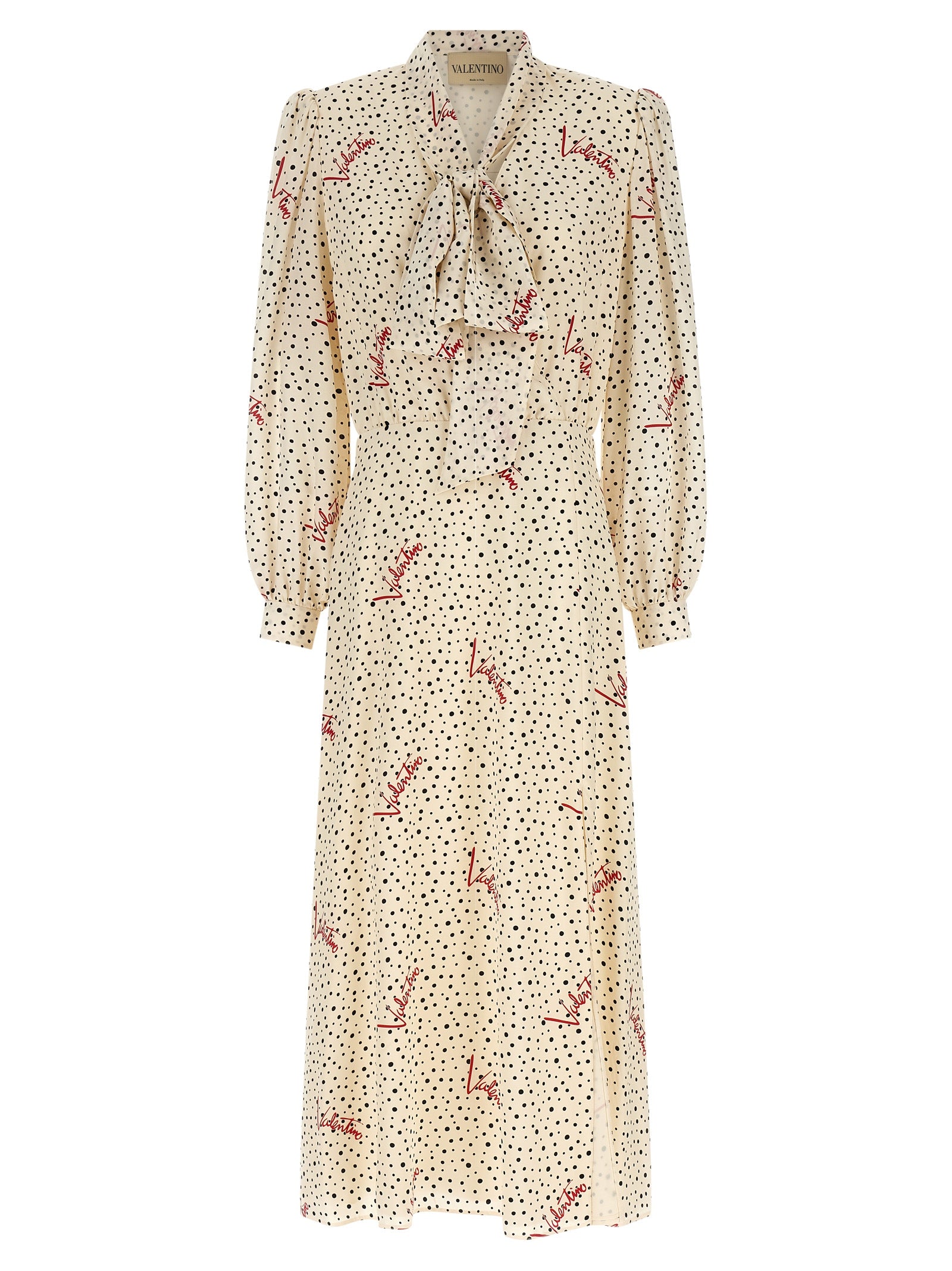 Valentino Garavani Valentino Garavani 'Bollicine' Print Dress