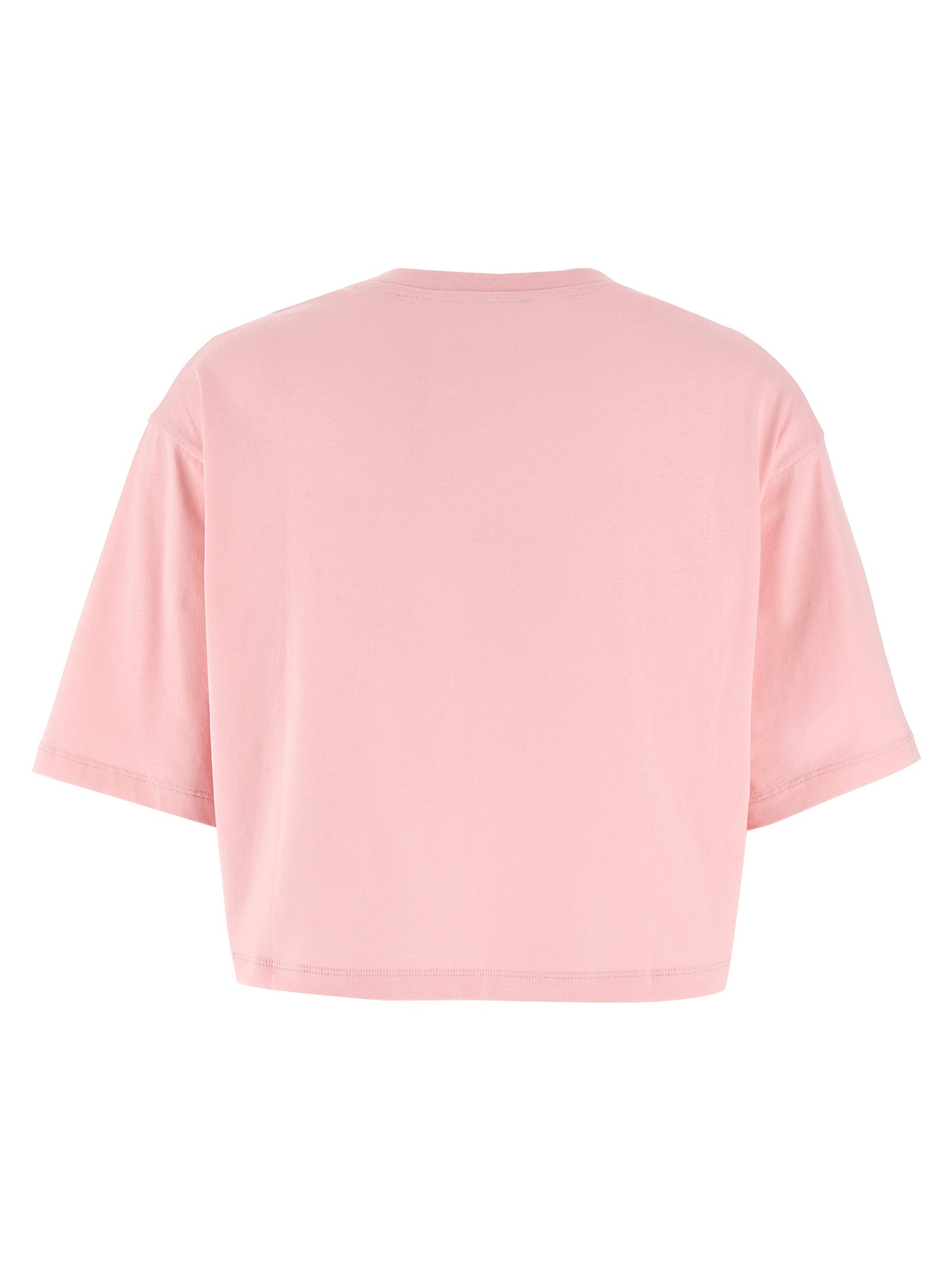 Balmain Logo Crop T-Shirt
