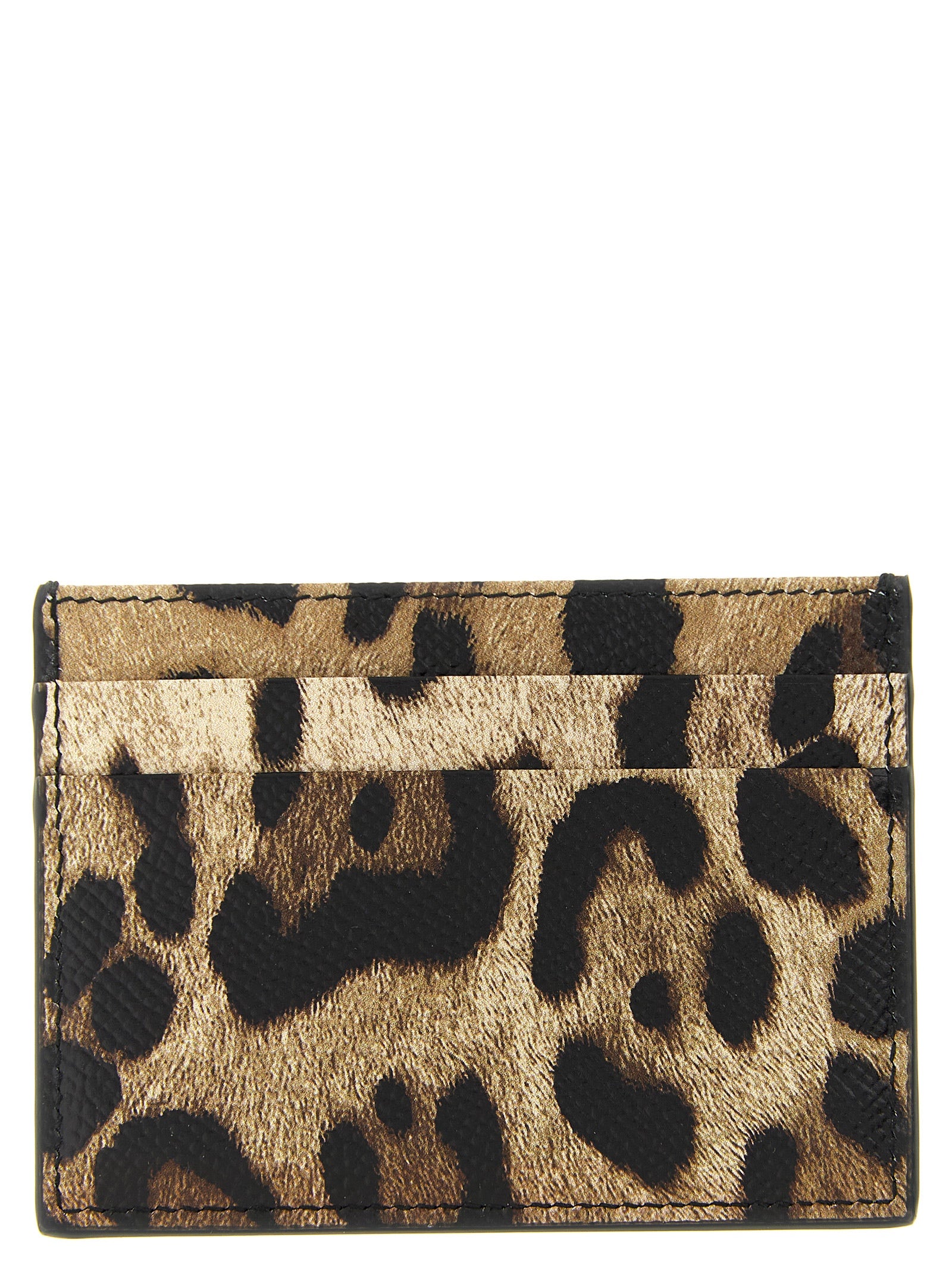 Dolce & Gabbana Animal Print Card Holder