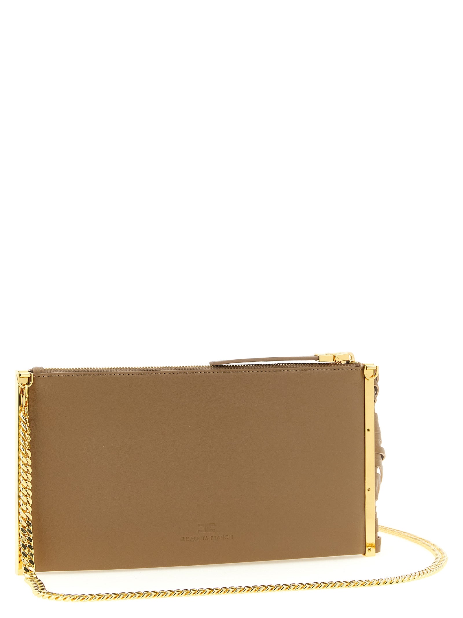 Elisabetta Franchi Fringed Clutch