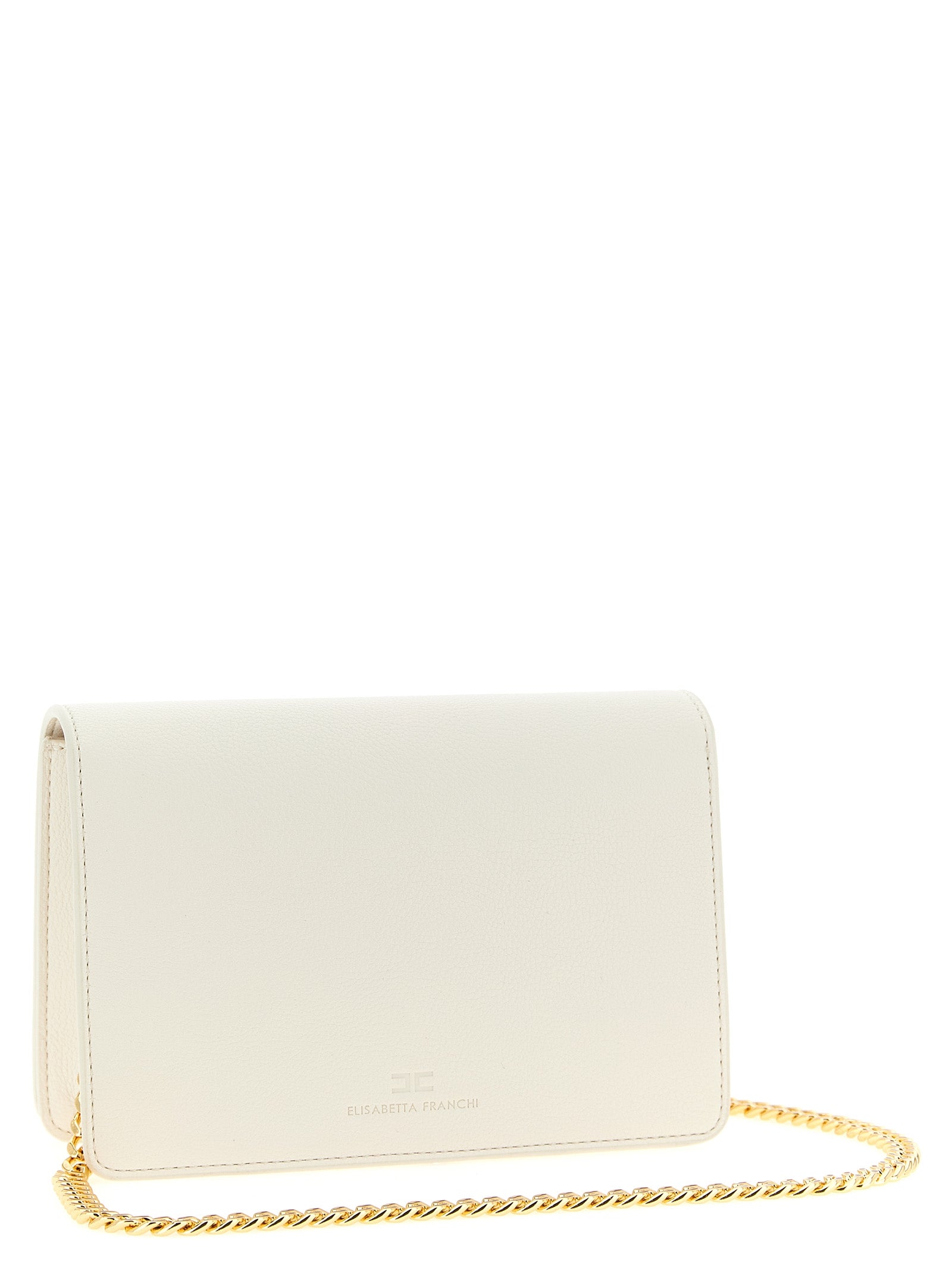 Elisabetta Franchi Logo Shoulder Strap