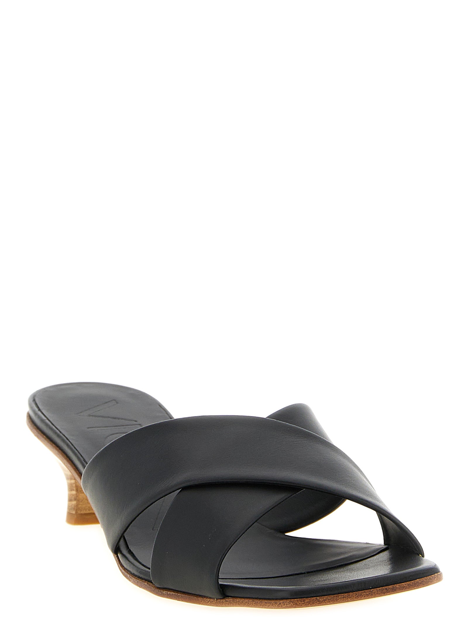 Vicini Leather Mules