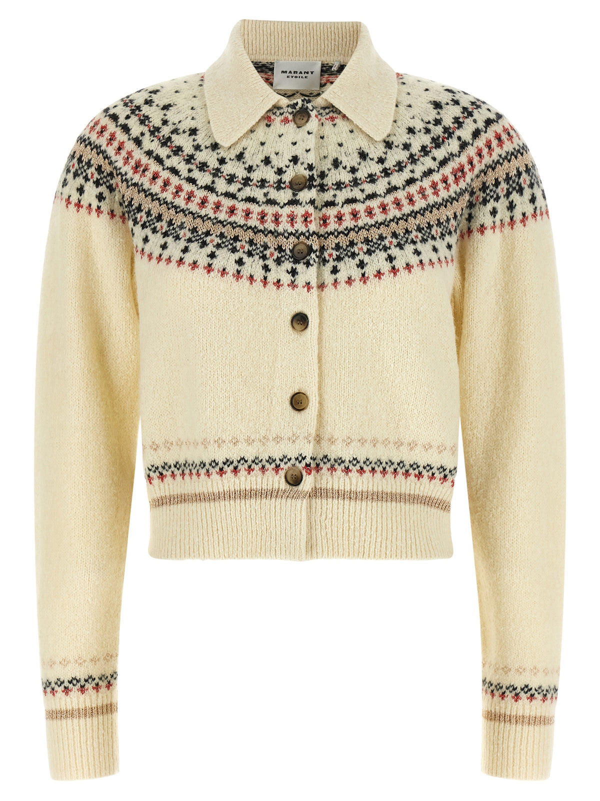 Marant Etoile 'Zoe' Cropped Cardigan