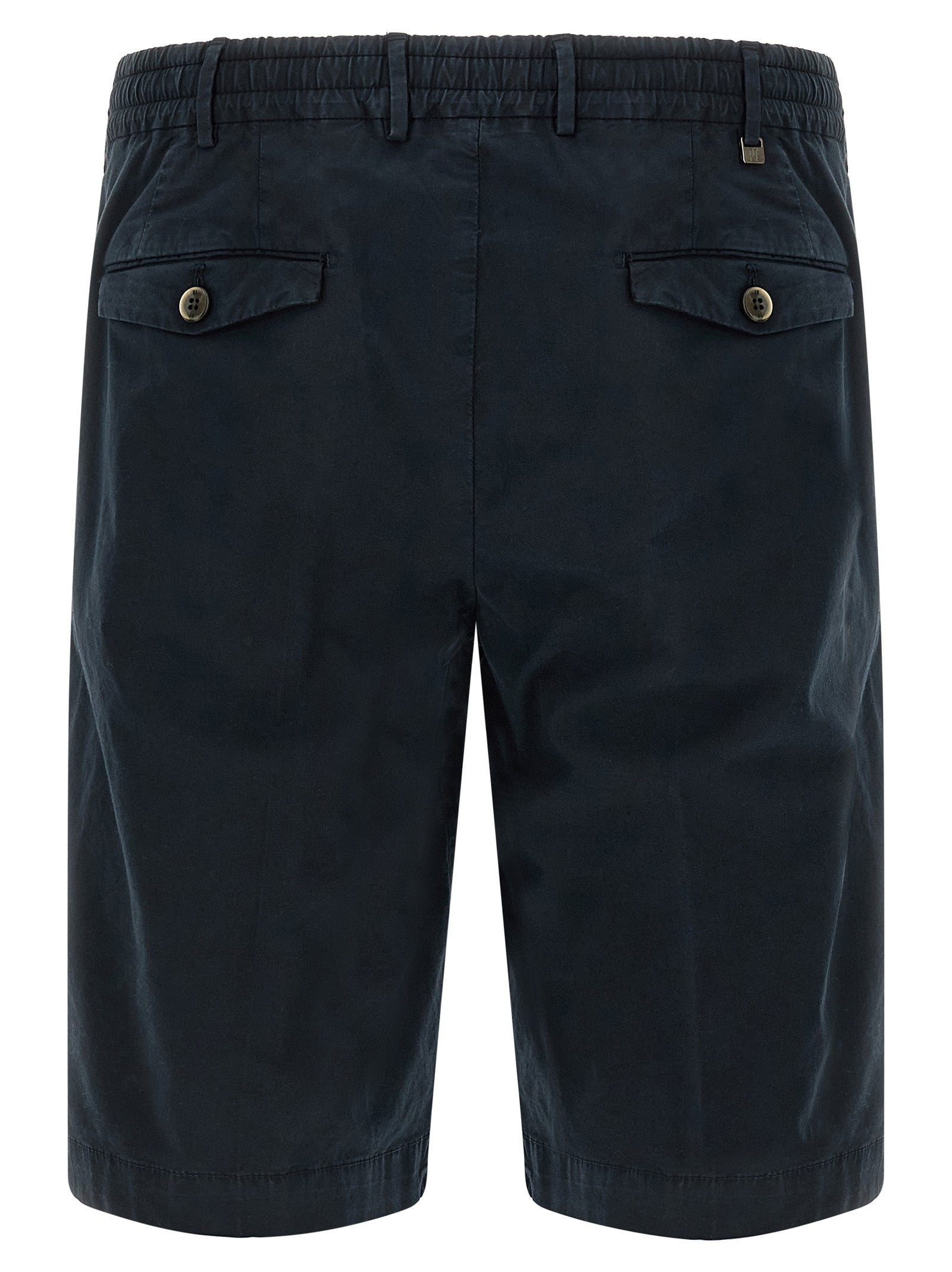 Pt Torino Stretch Cotton Bermuda Shorts