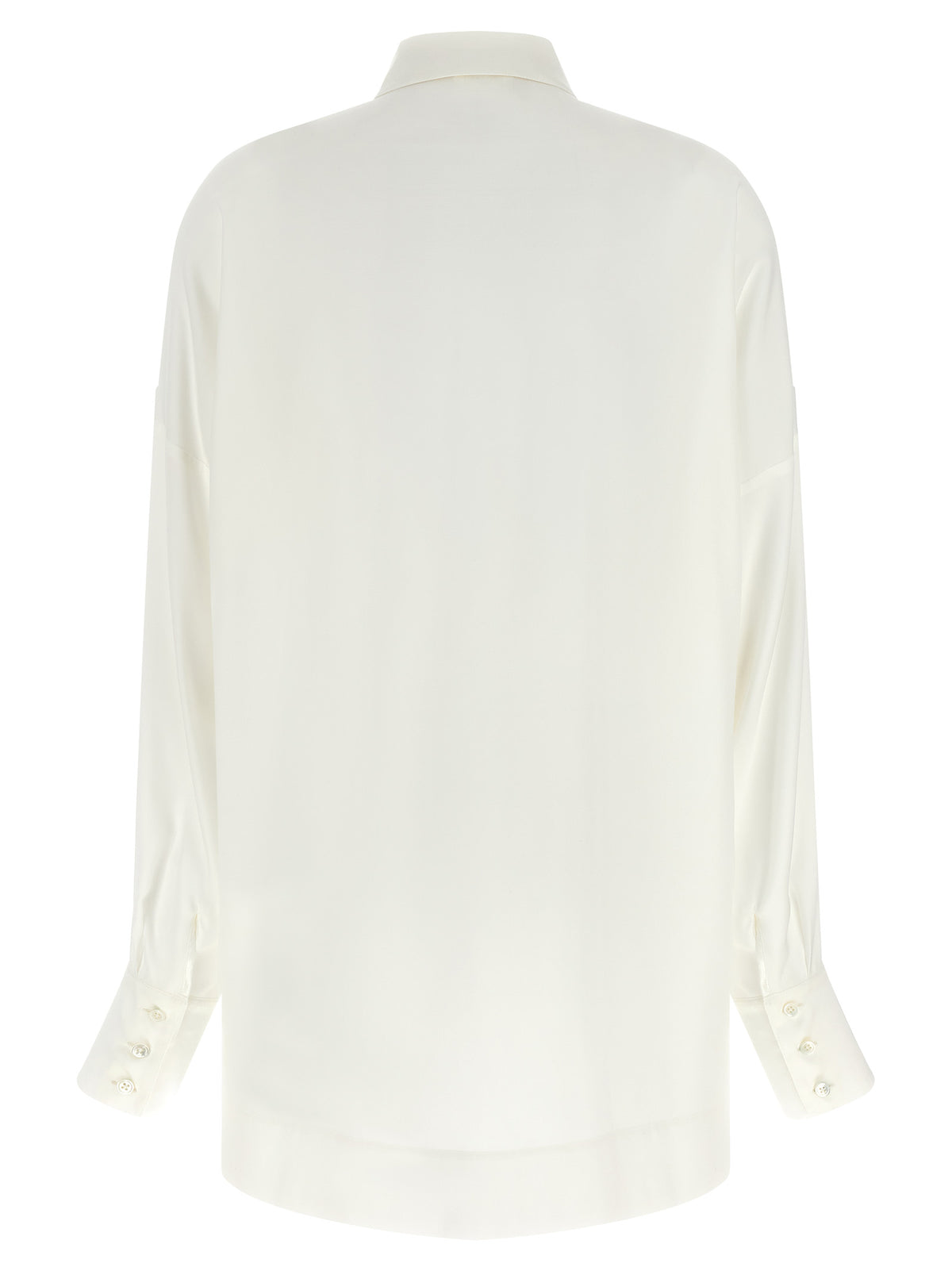Di.La3 Pari' White Jabot Shirt