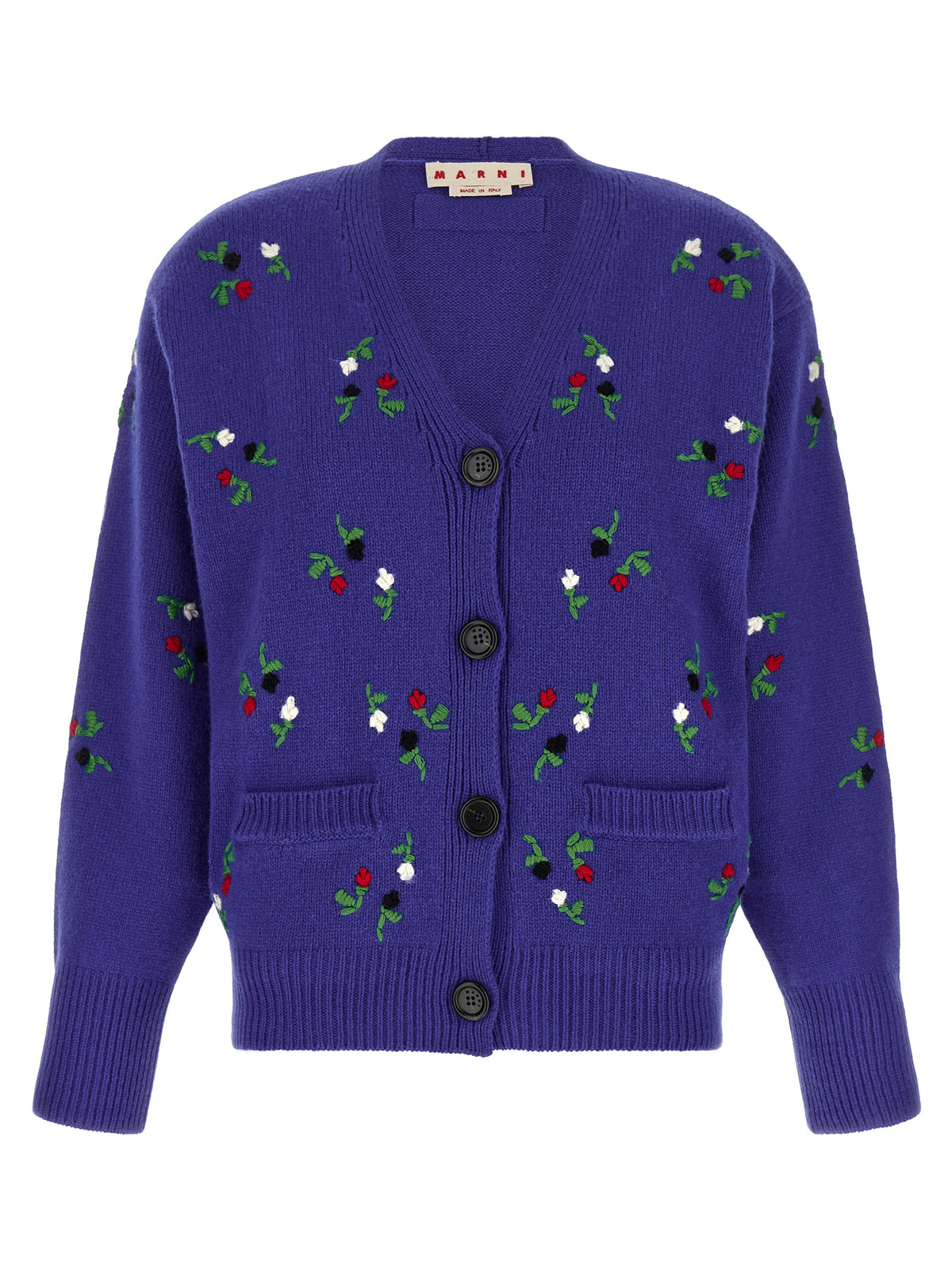 Marni Floral Embroidery Cardigan