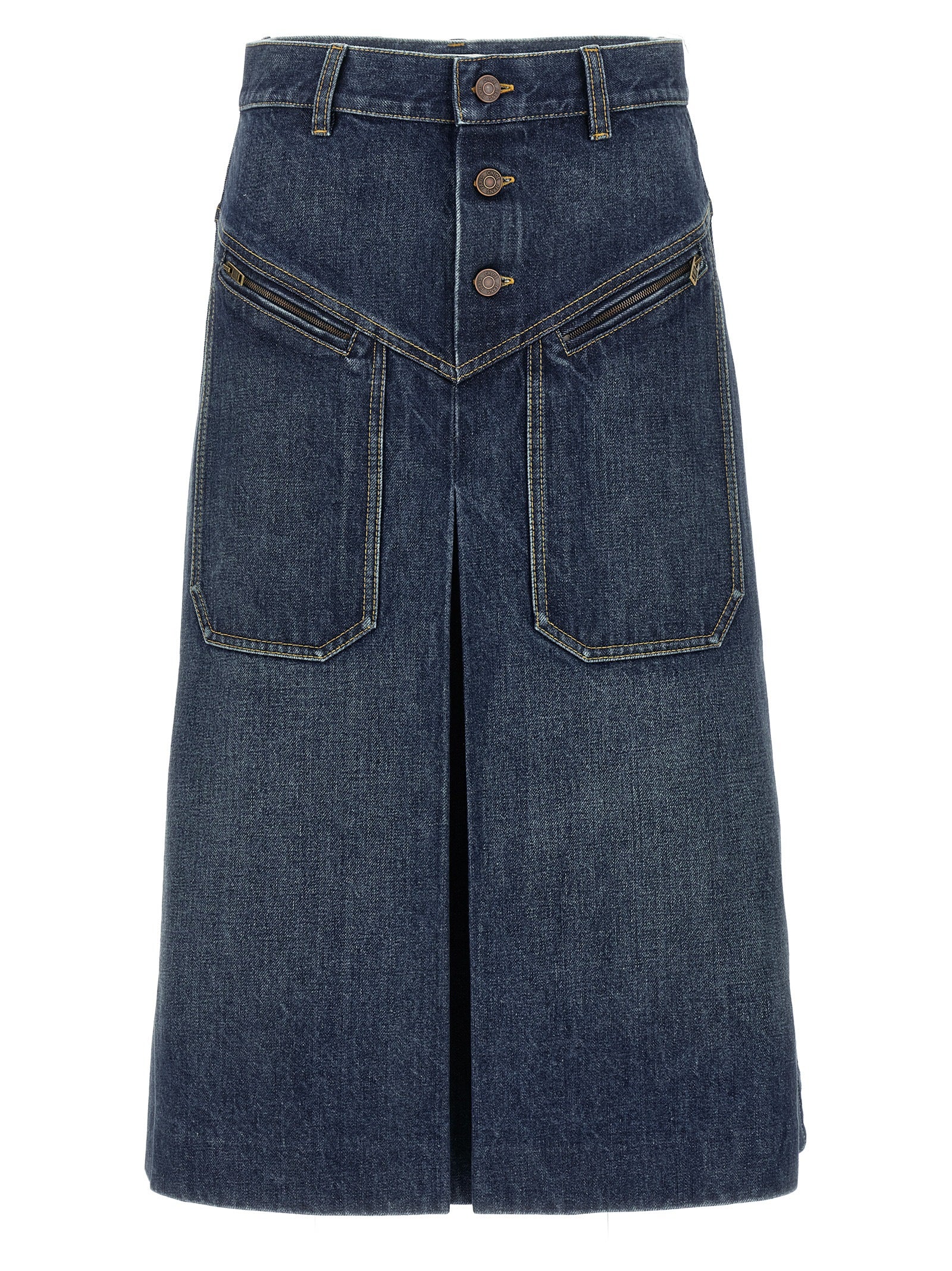 Chloé Denim Skirt