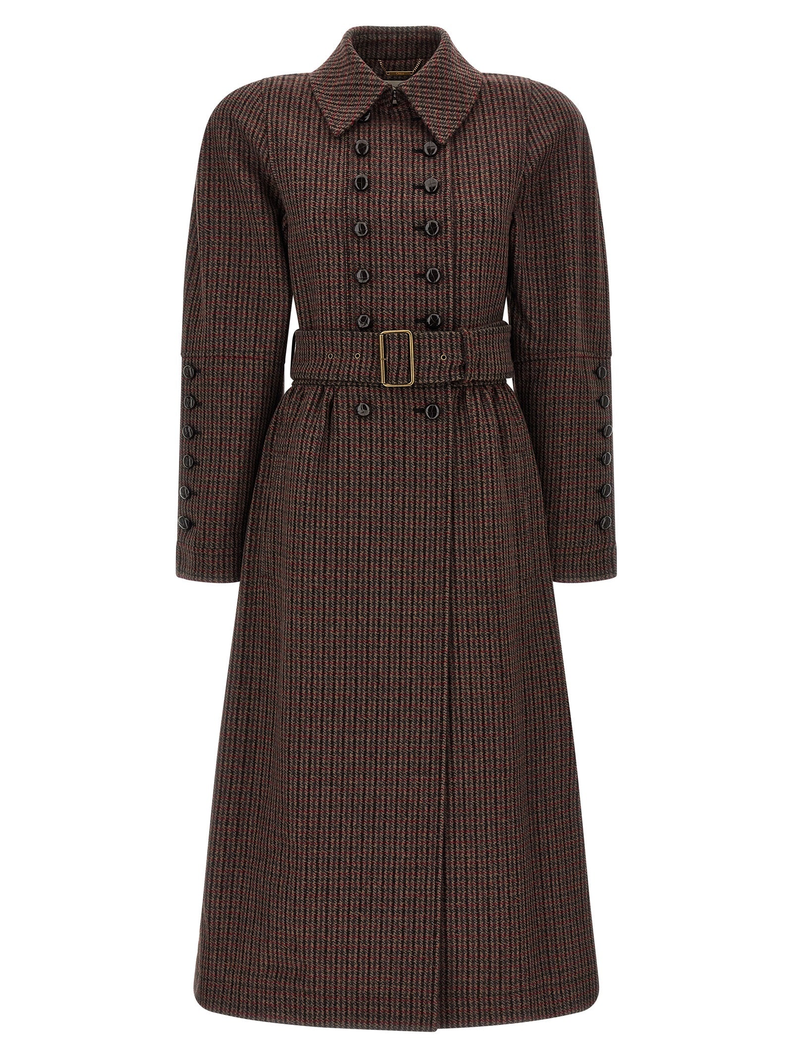 Chloé Double-Breasted Coat