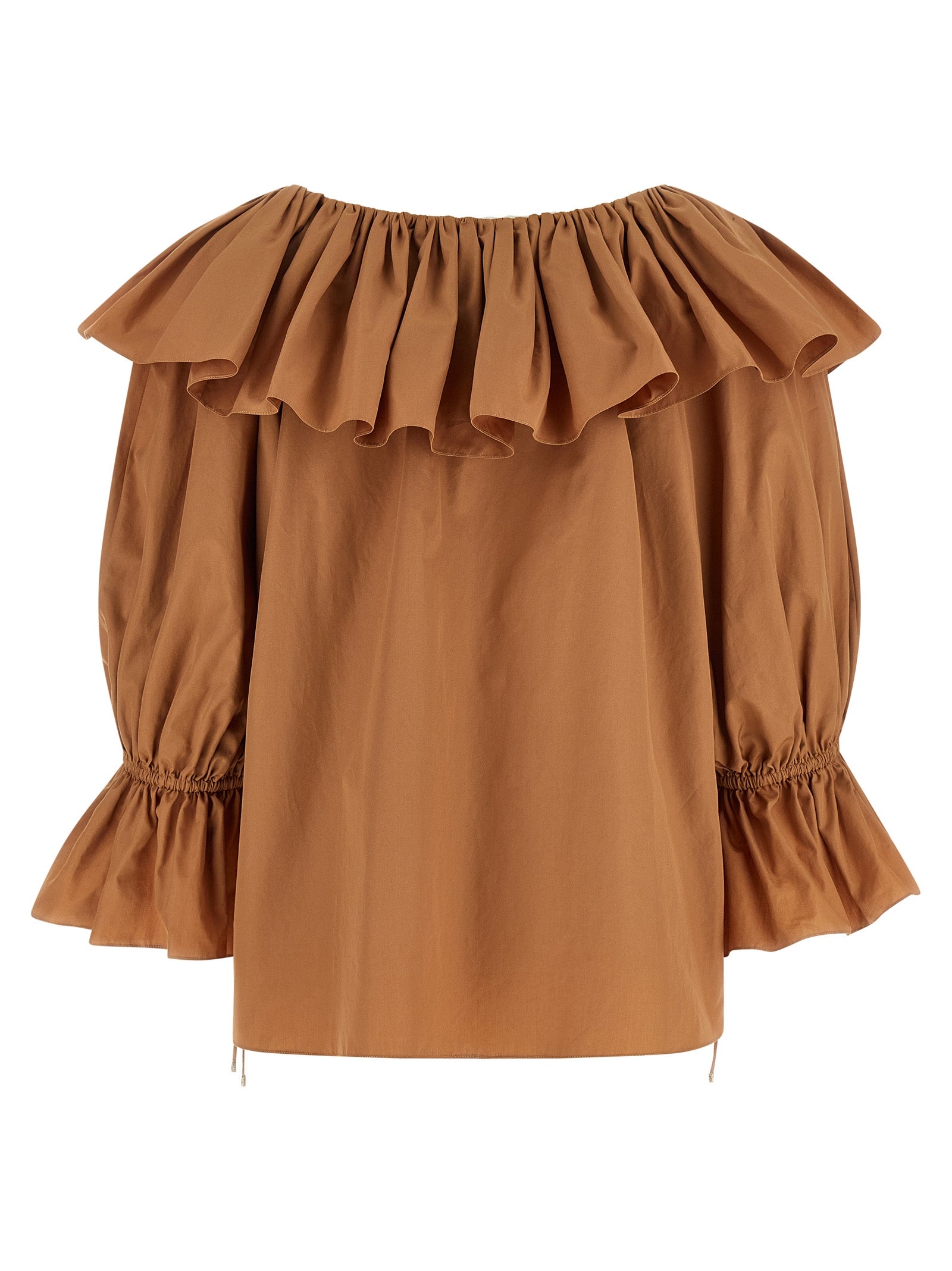 Chloé Ruffle Blouse