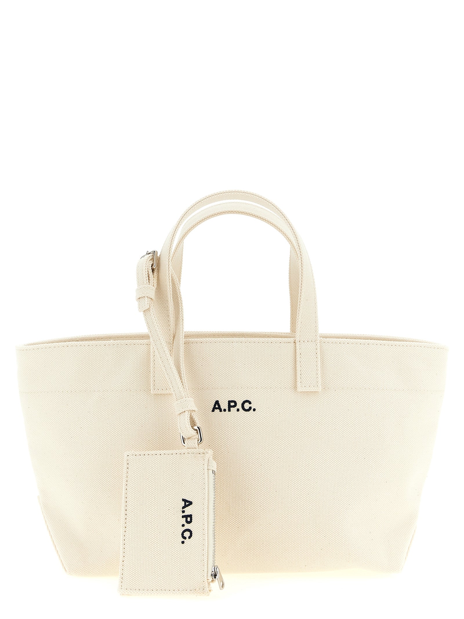 A.P.C. Small 'Le Drummer Toile' Shopping Bag