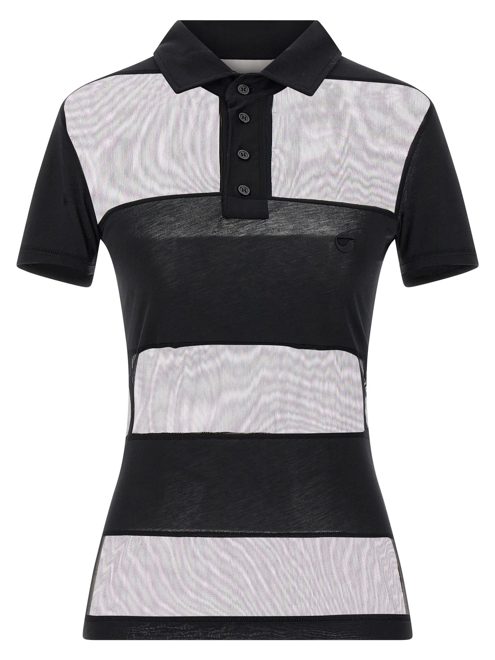 Coperni ‘Sheer Striped’ Polo Shirt