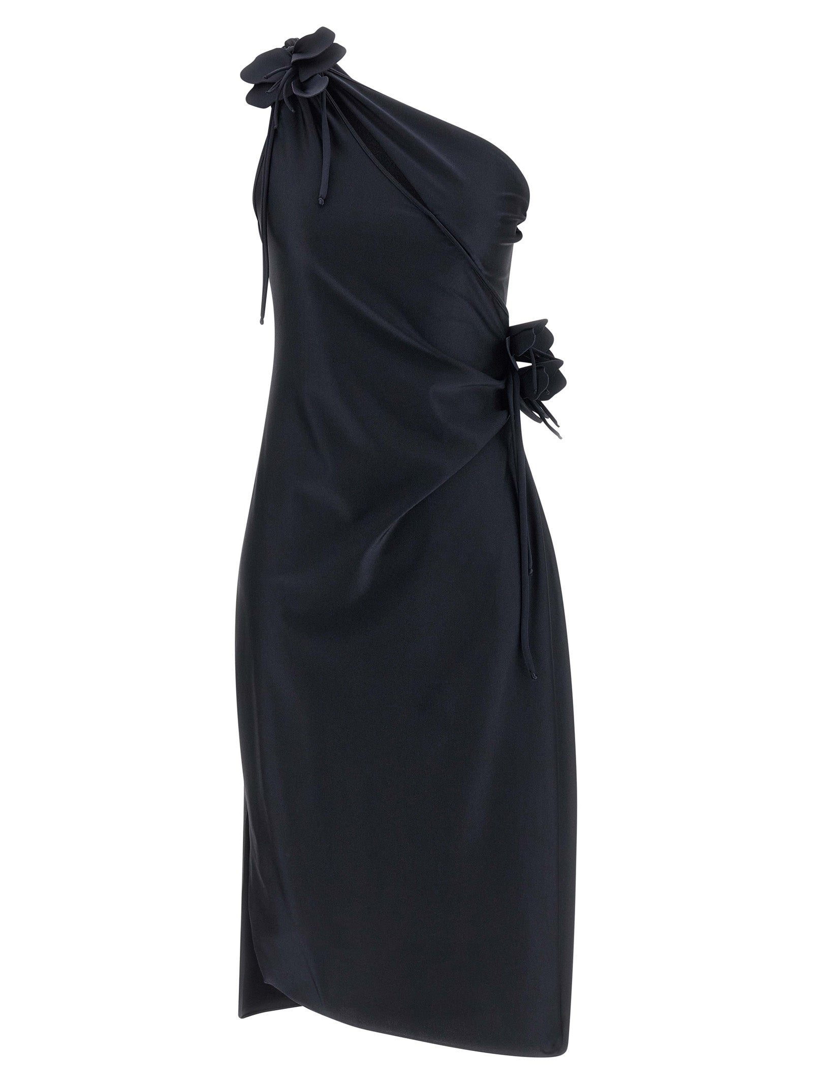 Coperni 'Asymmetric Mini Flower' Dress