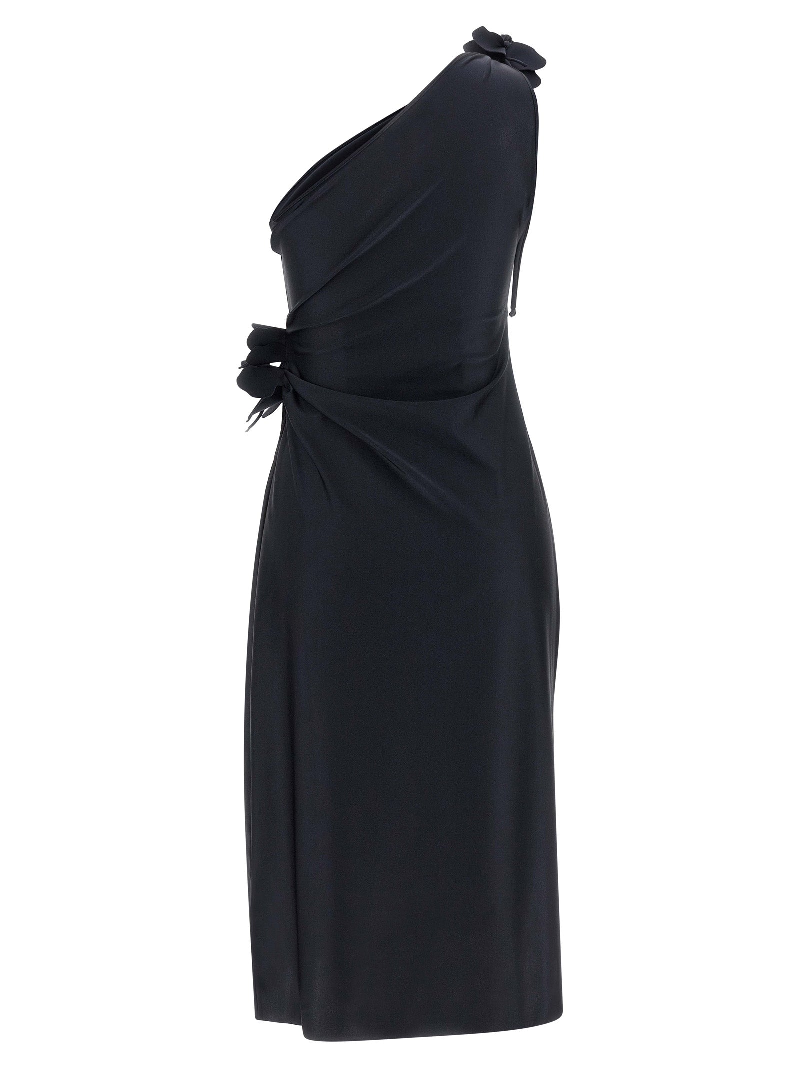 Coperni 'Asymmetric Mini Flower' Dress