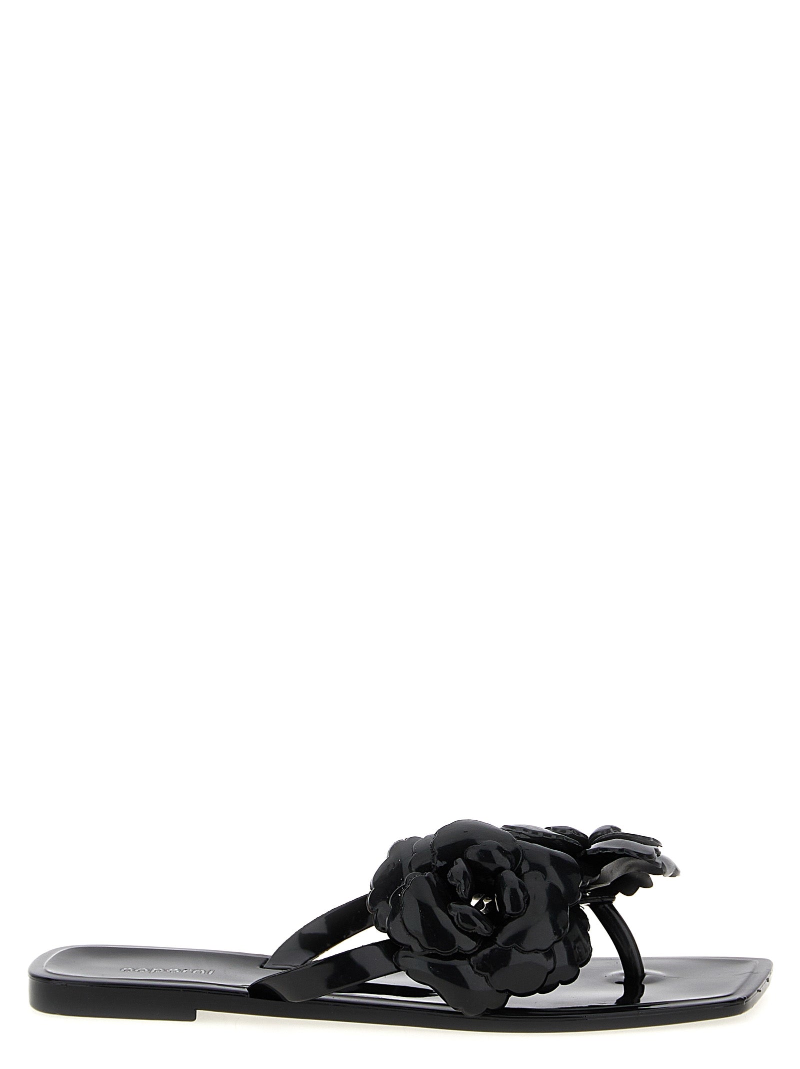 Coperni 'Silicone Flower Flat' Sandals