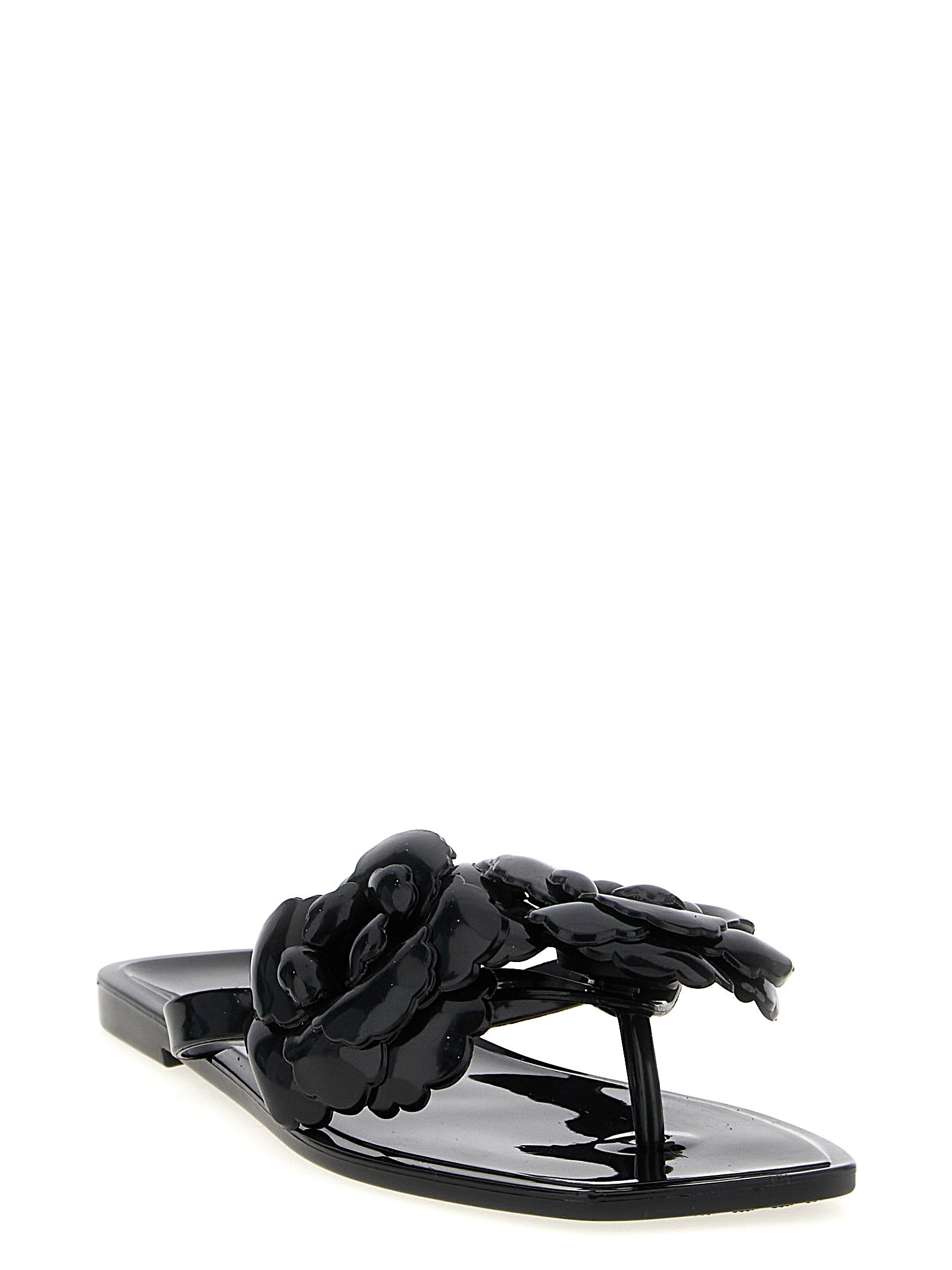 Coperni 'Silicone Flower Flat' Sandals