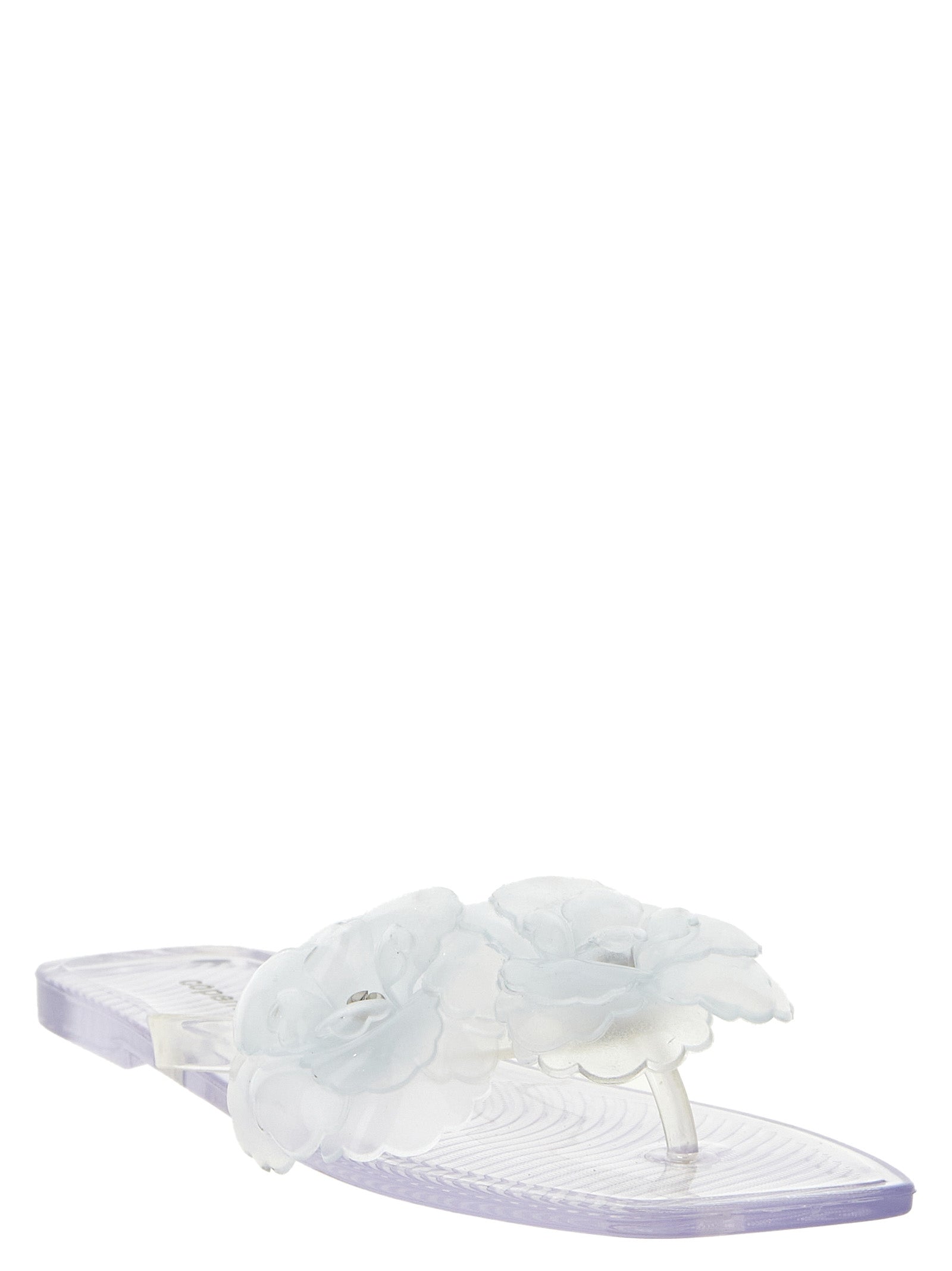 Coperni 'Silicone Flower Flat' Sandals