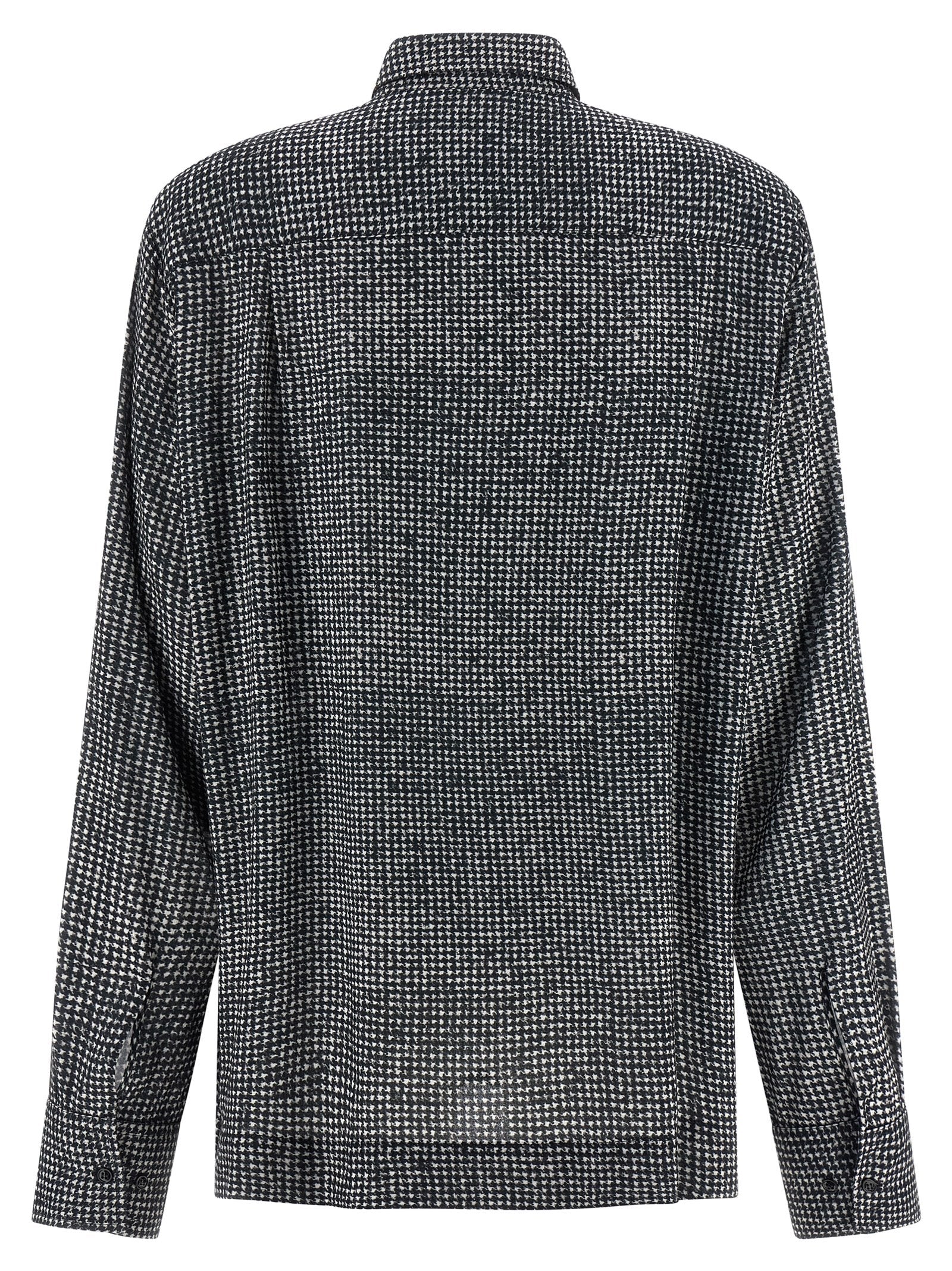 Ermanno Scervino Rhinestone Plastron Shirt