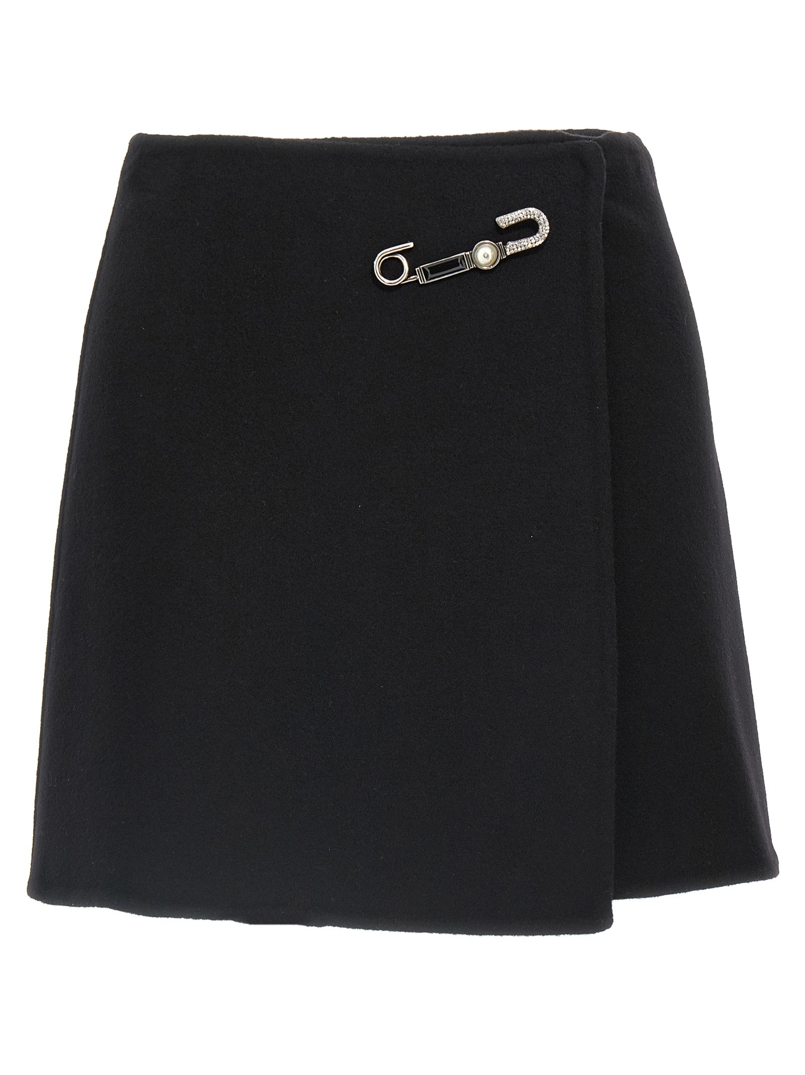 Ermanno Scervino Jewel Pin Skirt