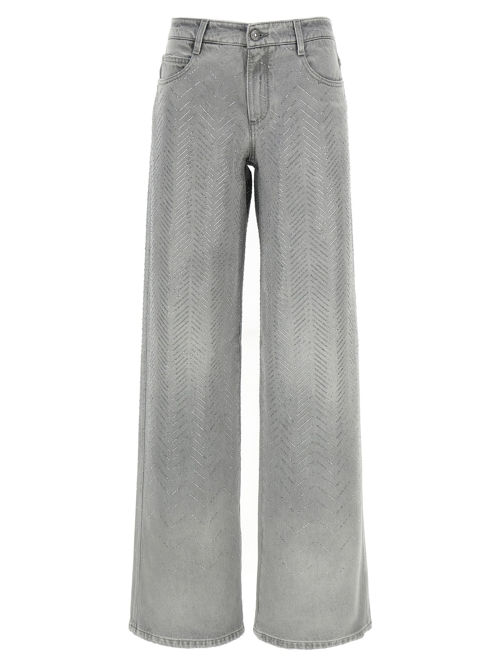 Ermanno Scervino Rhinestone Jeans
