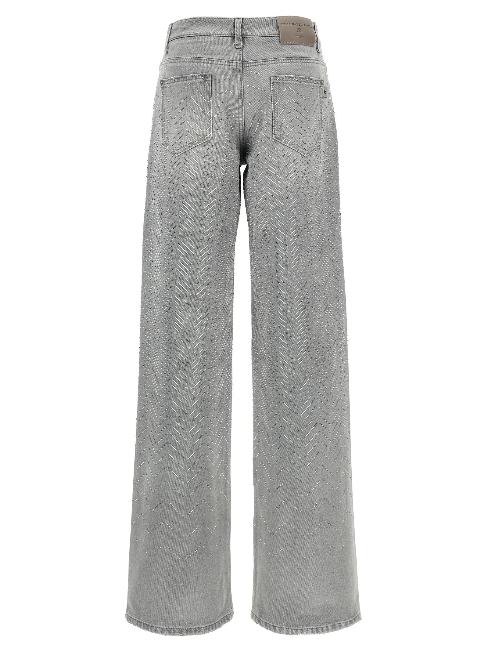 Ermanno Scervino Rhinestone Jeans