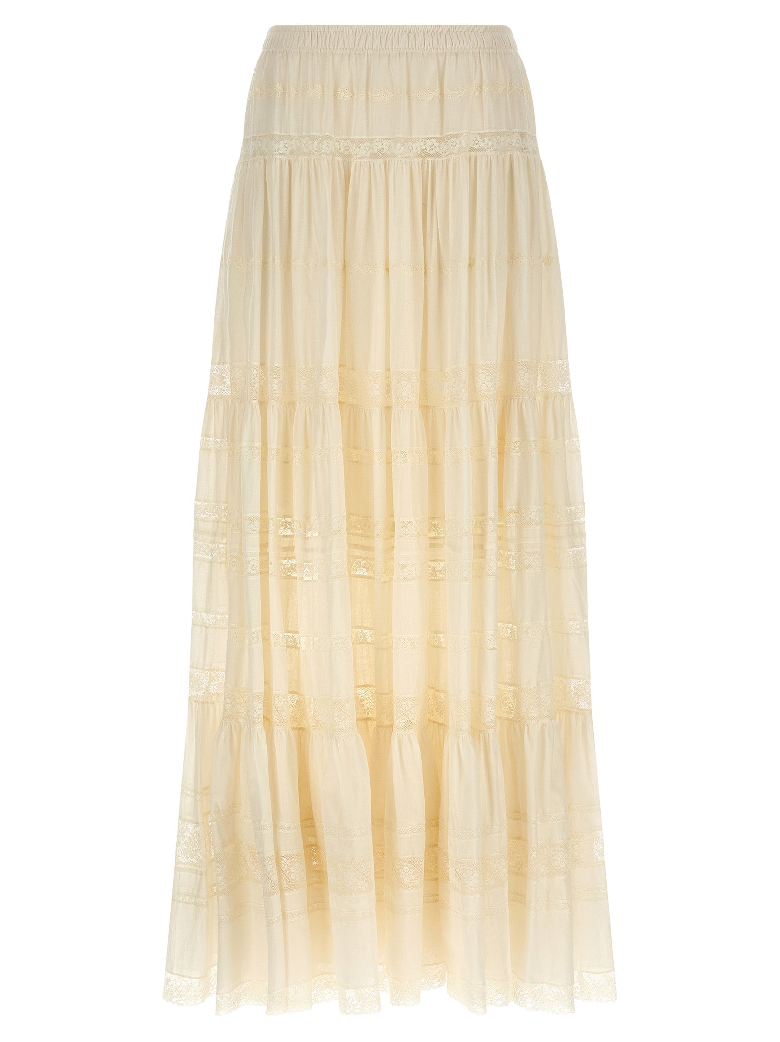 Ermanno Scervino Lace Insert Skirt