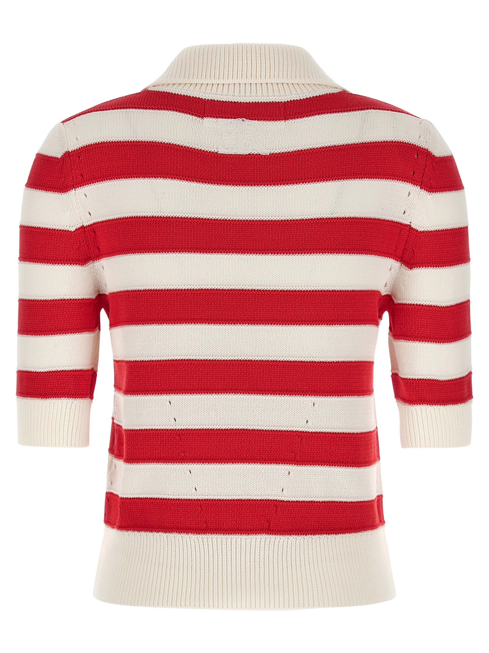 Ermanno Scervino Crochet Polo Shirt