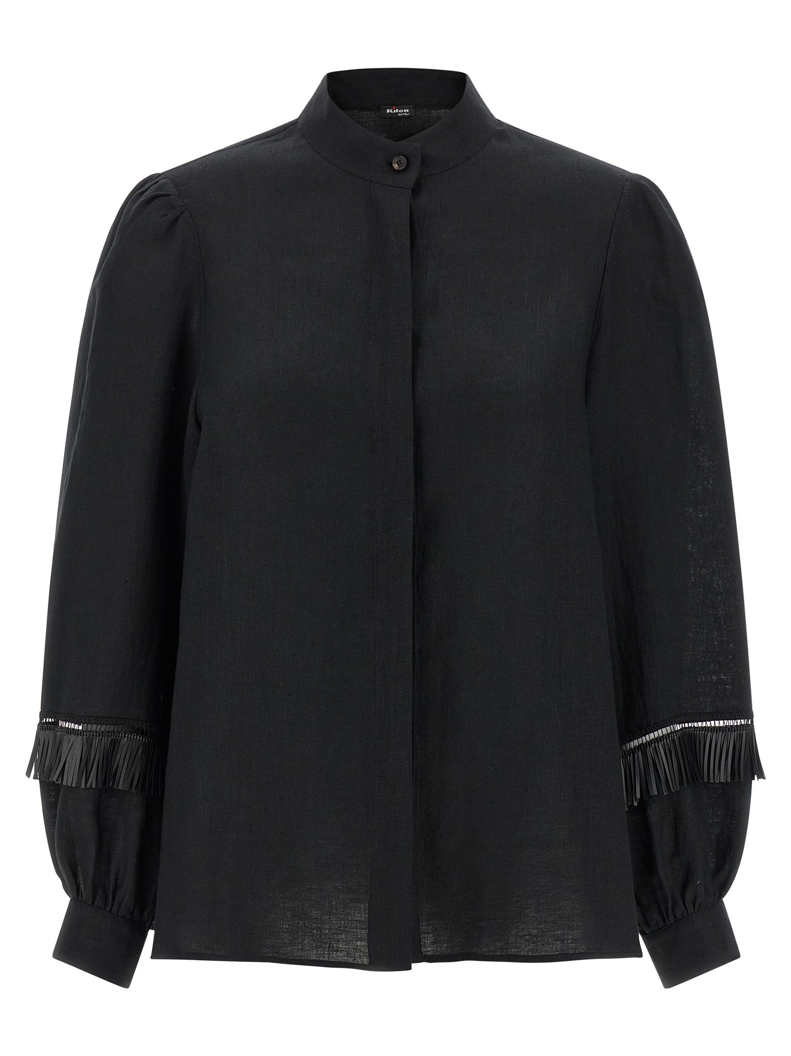 Kiton Fringed Shirt